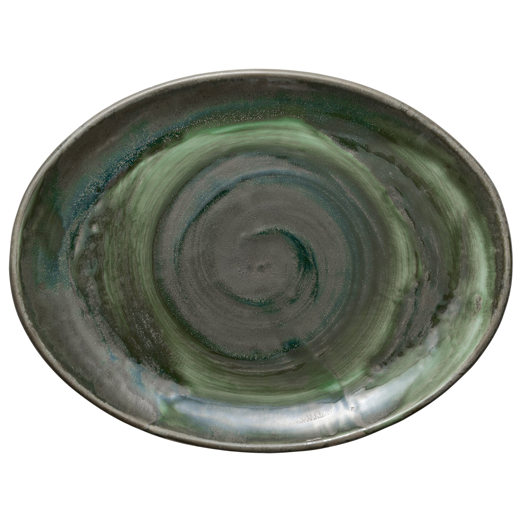 Coupplatte oval 308 x 239 mm Avocado Perfect Match