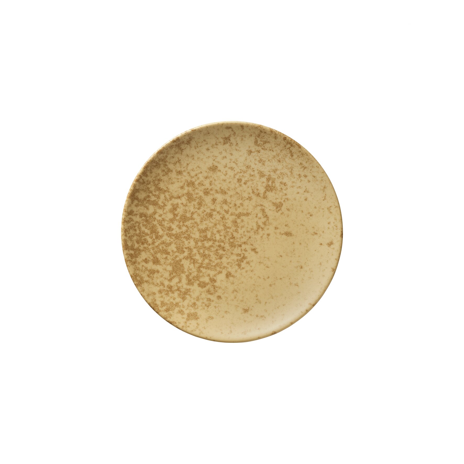Coupteller flach 202 mm dark yellow