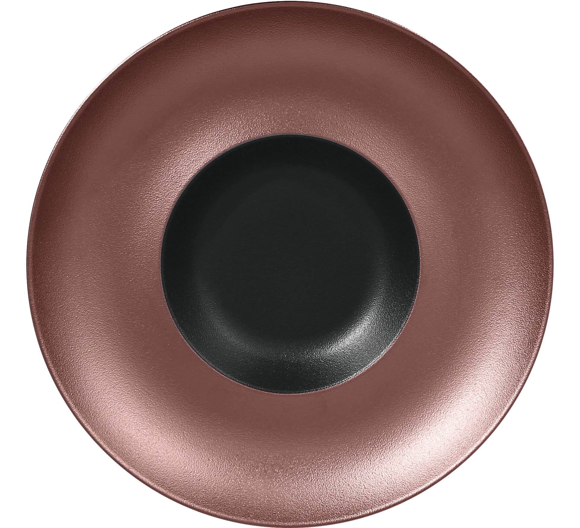 Gourmetteller tief 290 mm black-bronze