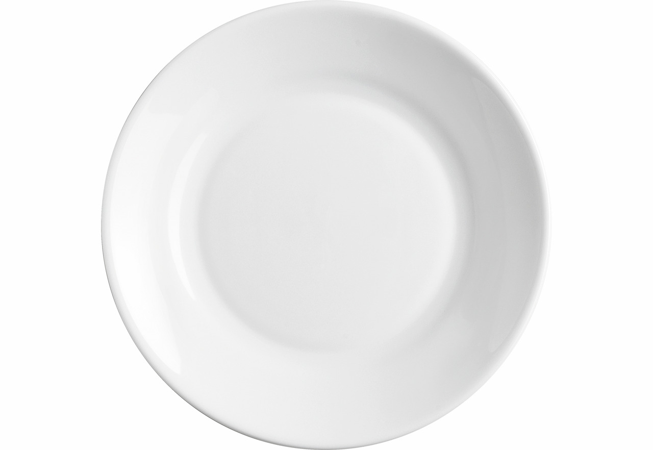 Teller flach 192 mm weiß Careware Universal White