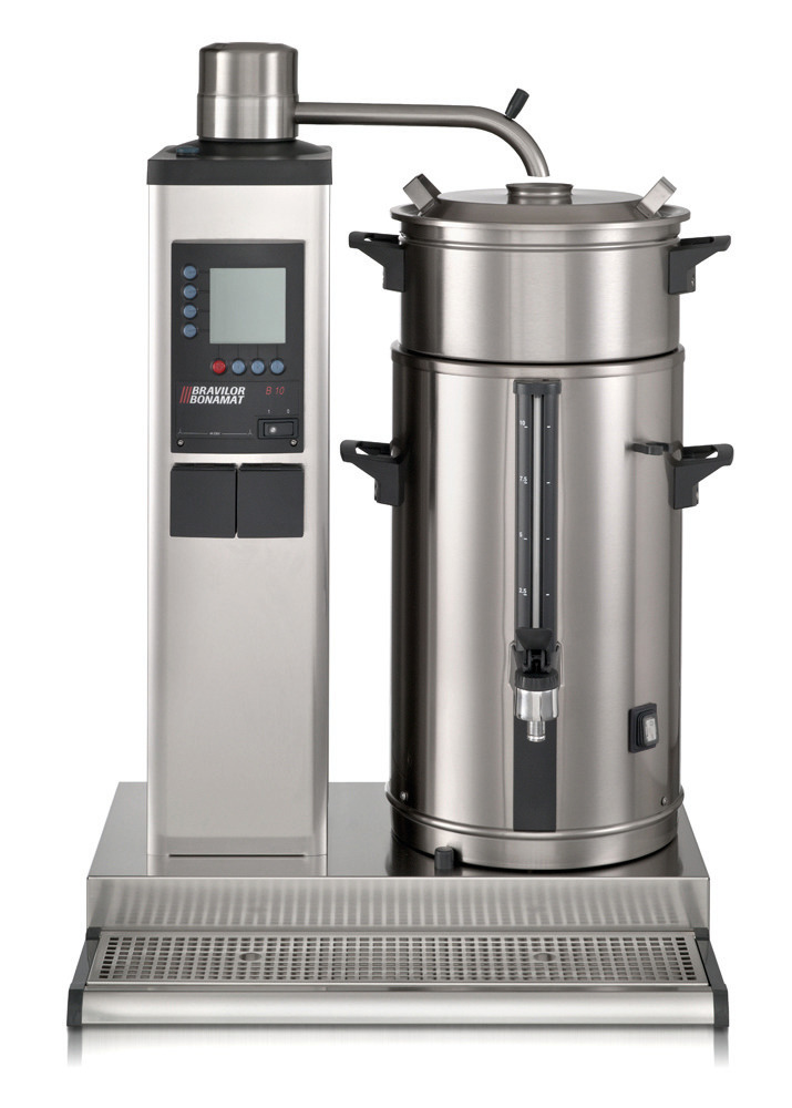 Filterkaffeemaschine 10,00 l / 80 Tassen / mit Wasseranschluss / Behälter rechts