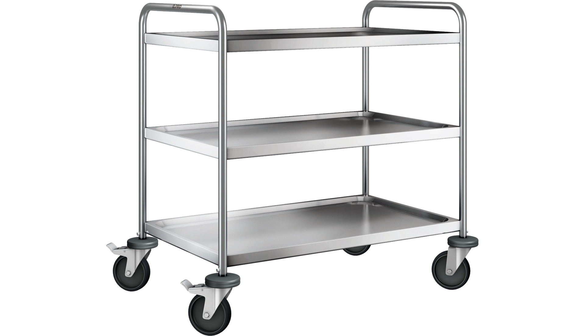 Servierwagen SW 9 X 6-3 Rollen  Stahl verzinkt