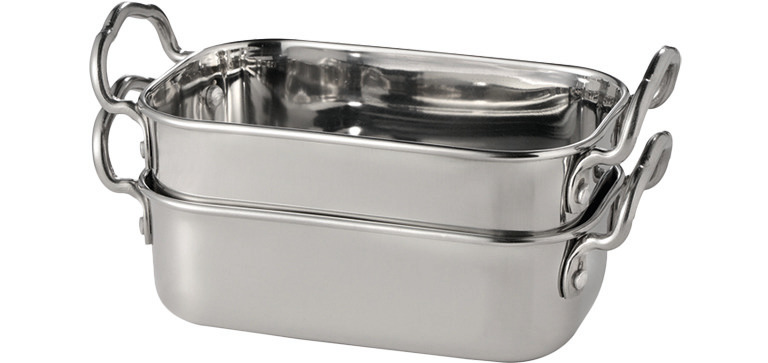 Mini-Servierpfanne 0,50 l / 145 x 95 x 45 / 65 mm Mini-Servierpfanne 0,50 l / 145 x 95 x 45 / 65 mm