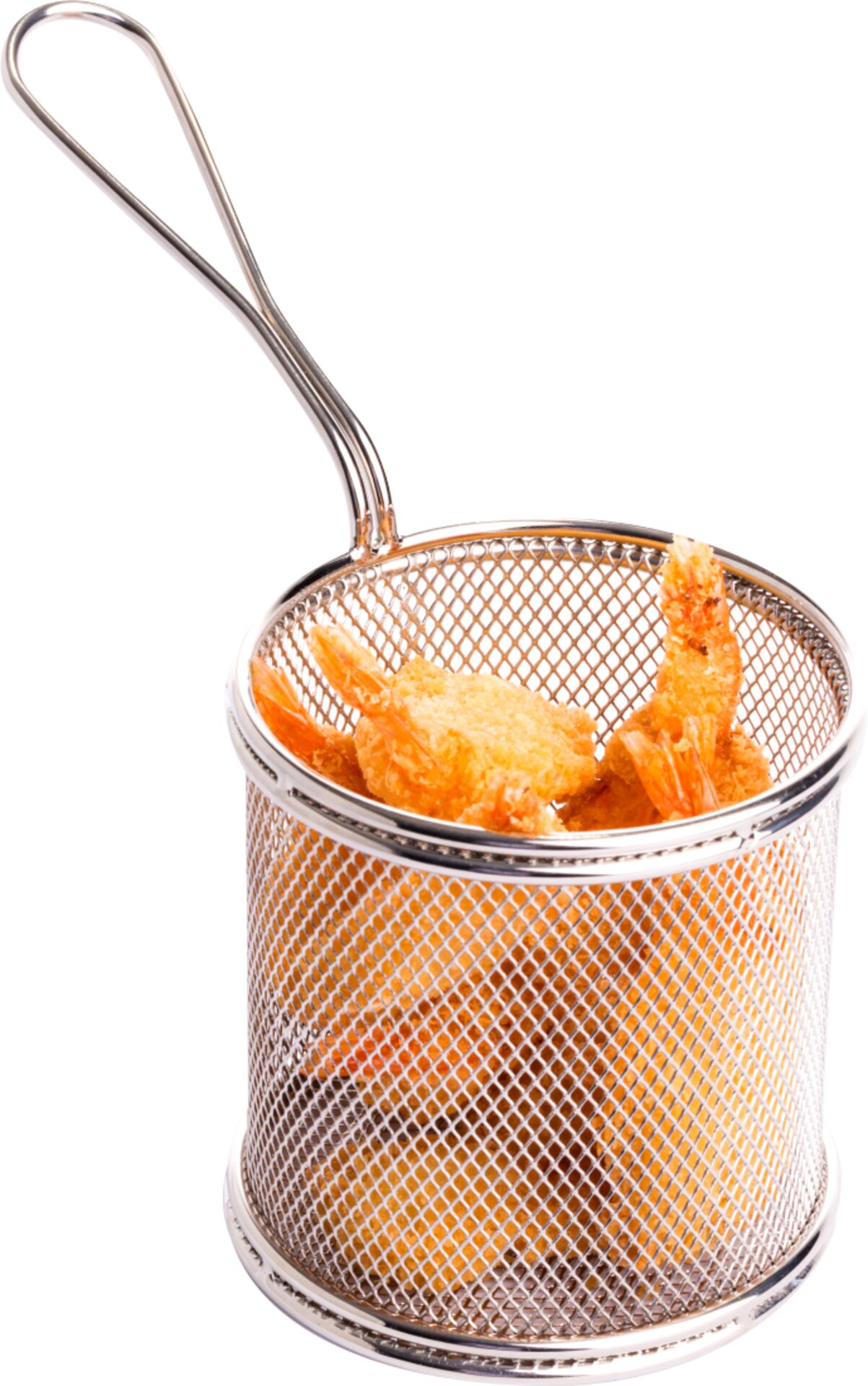 Mini-Servier-Frittierkorb rund