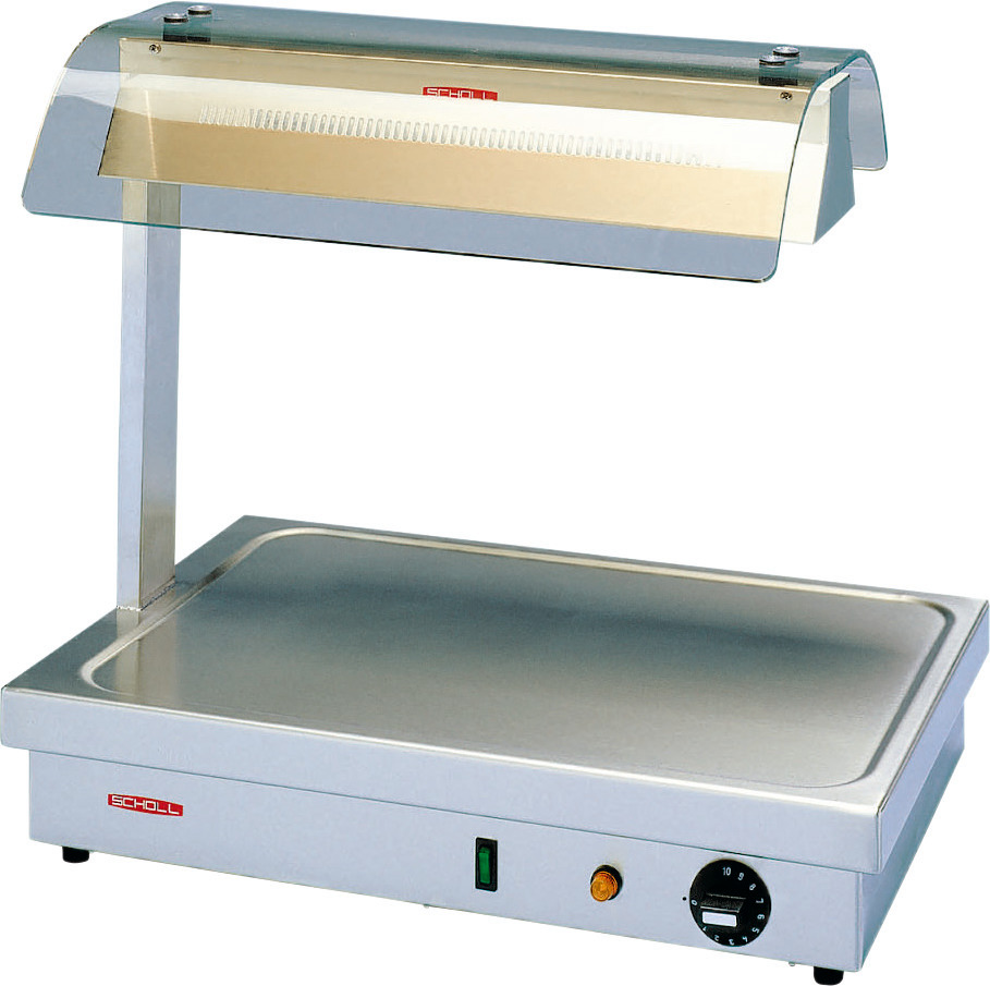 Speisenwärmer Duo Therm 2 mit  Wärmeplatte 600 x 400 x 545 mm