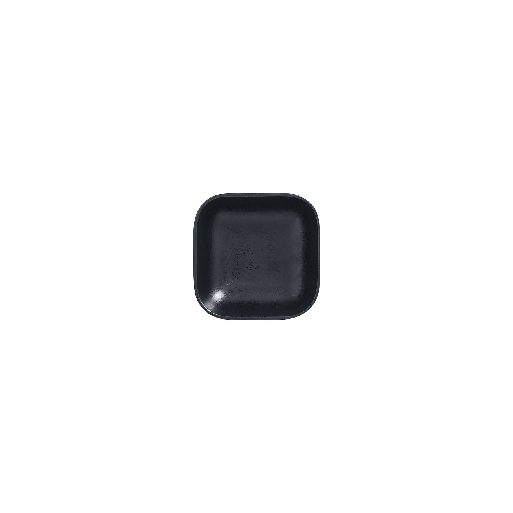 Schale quadratisch 110 x 110 x 35 mm / 0,17 l schwarz