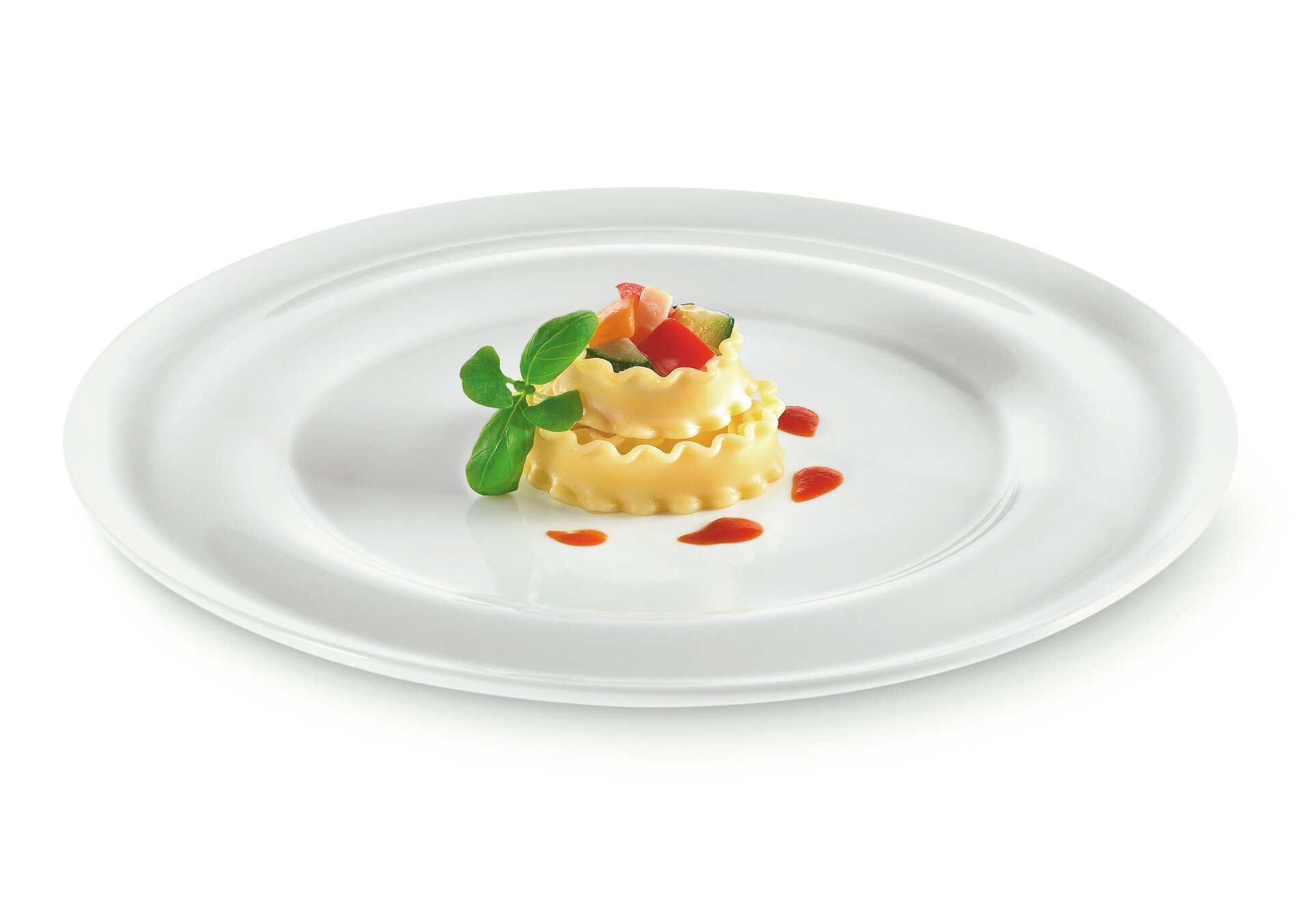 Teller flach 240 mm crème