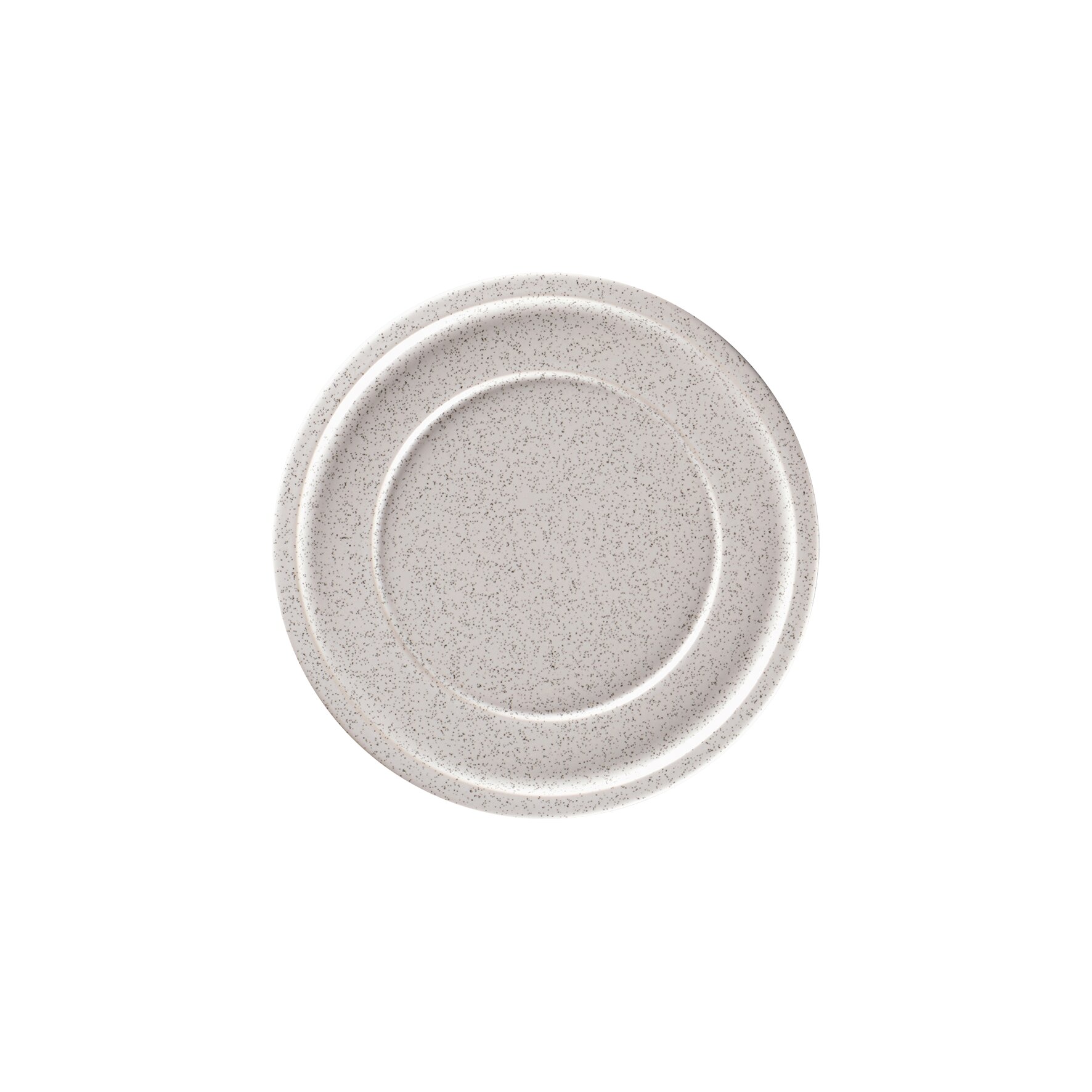 Teller flach mit Rand 202 mm clay grey Ease Clay Grey