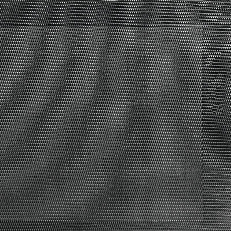 Tischset Feinband FRAMES 450 x 330 mm schwarz