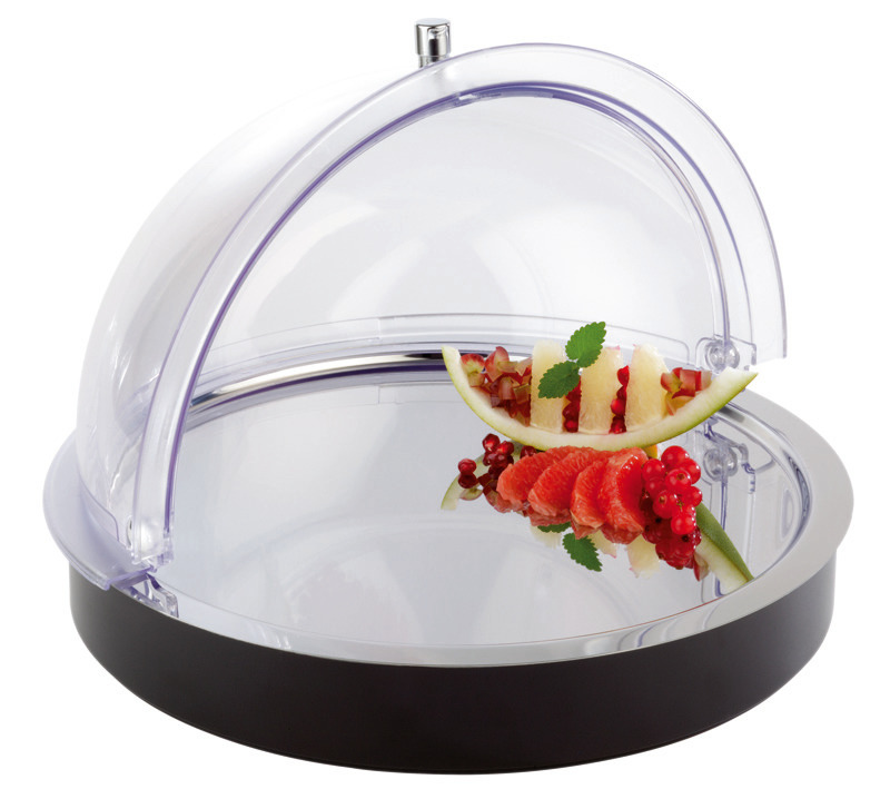 Rolltop-Haube rund 380 x 380 x 200 mm