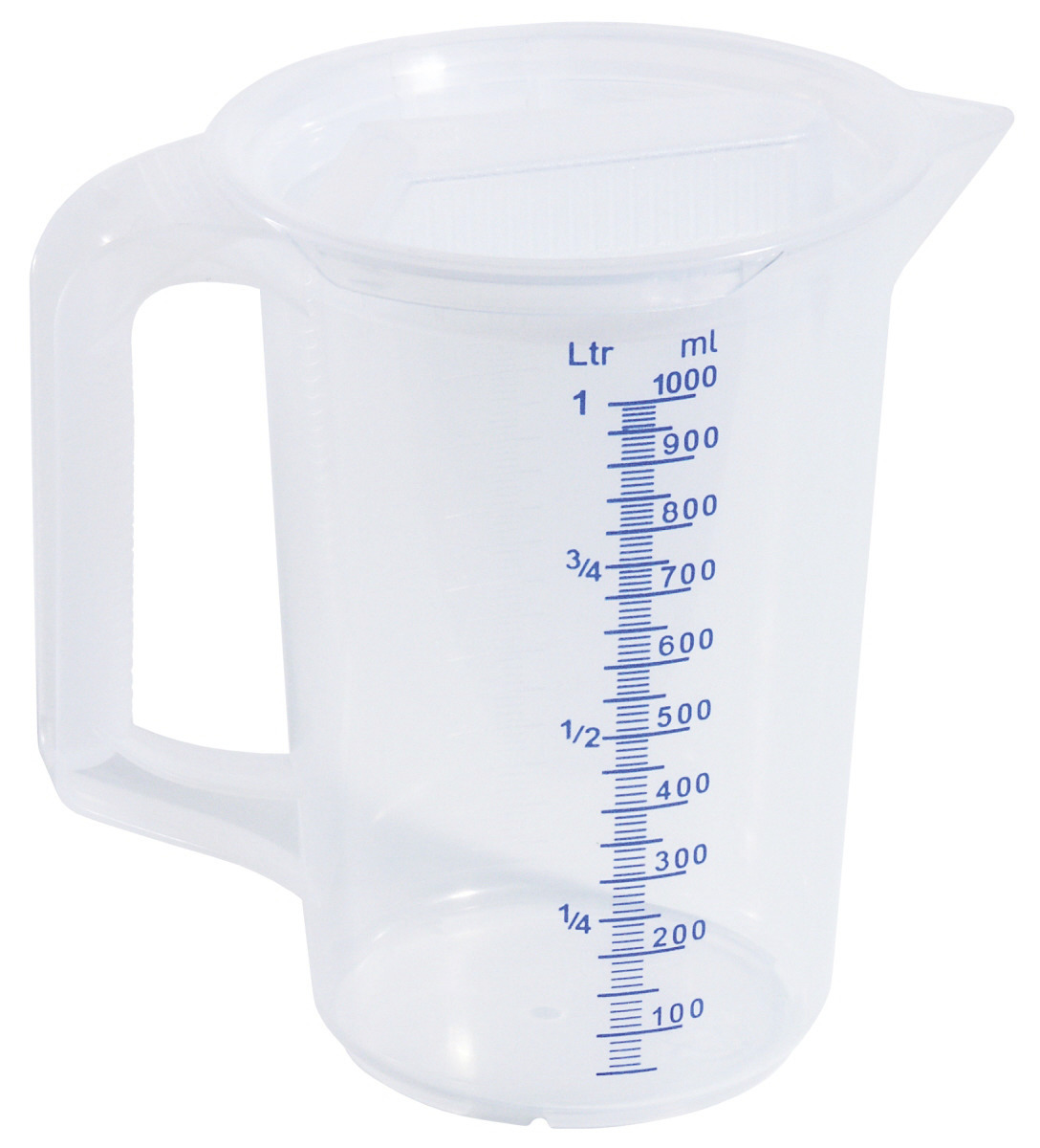Messbecher 2,00 l mit Deckel milchig-transparent