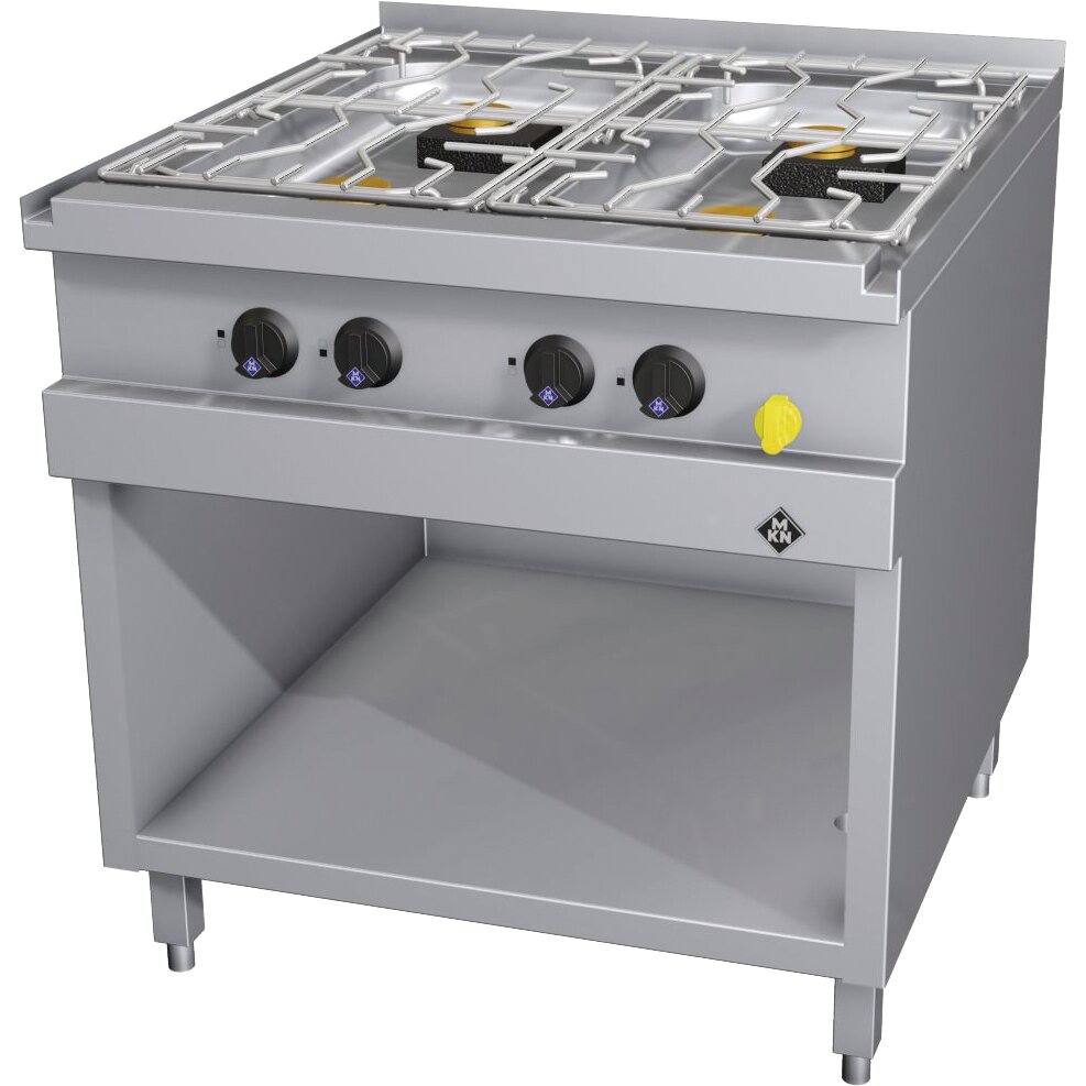 Gas-Herd 4-flammig / Optima 850 /  800 x 850 x 700 mm