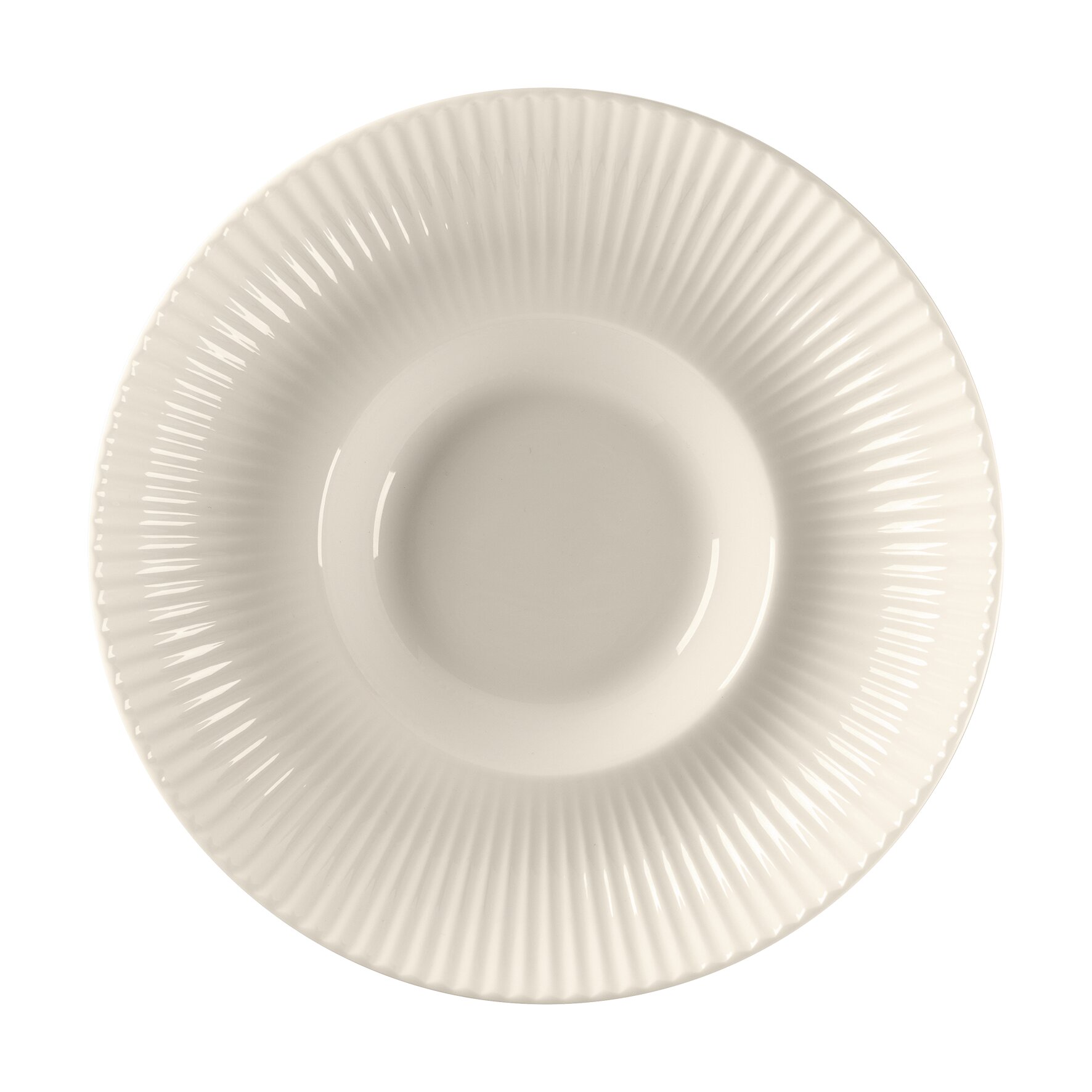 Gourmetteller tief 262 mm / 0,22 l weiß Spectra