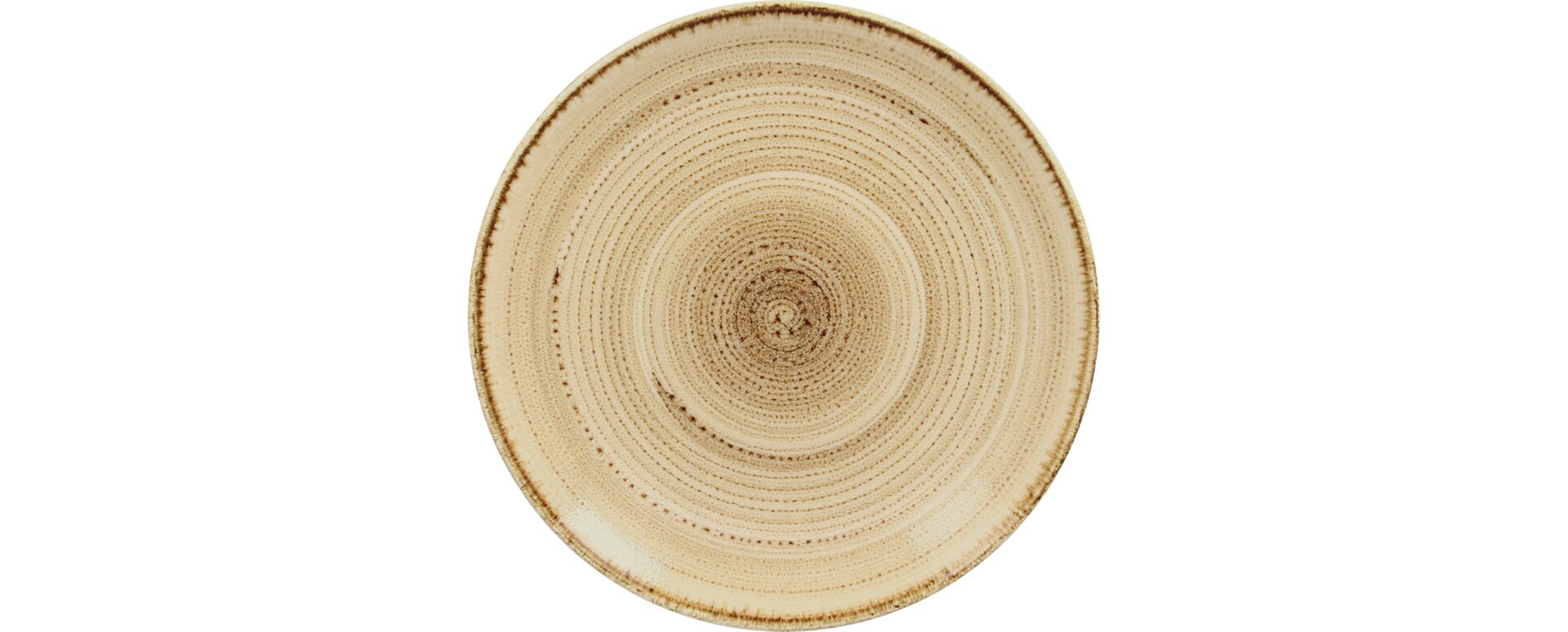 Coupteller flach 180 mm beach
