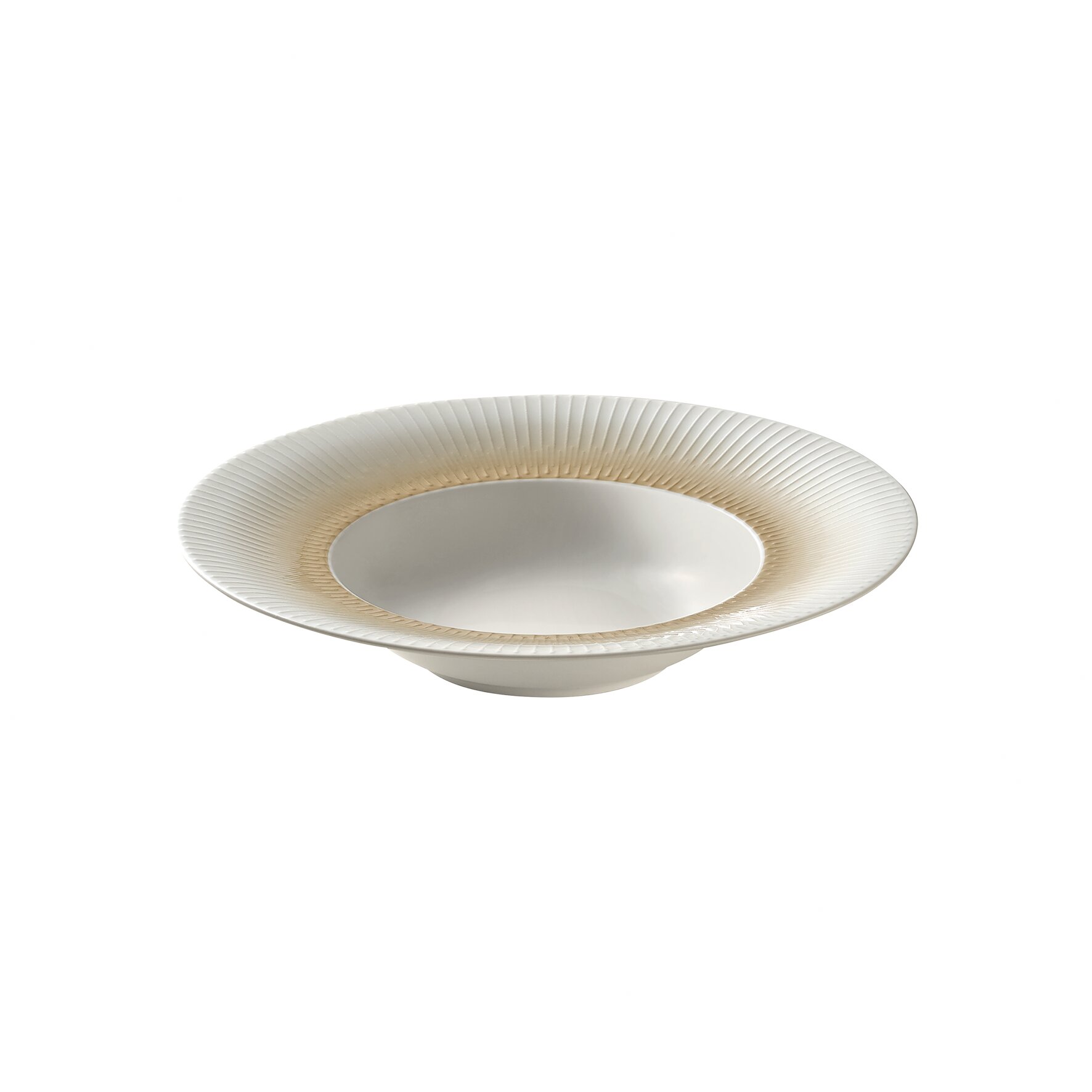 Teller tief mit Fahne 240 mm / 0,25 l Relief Fringe