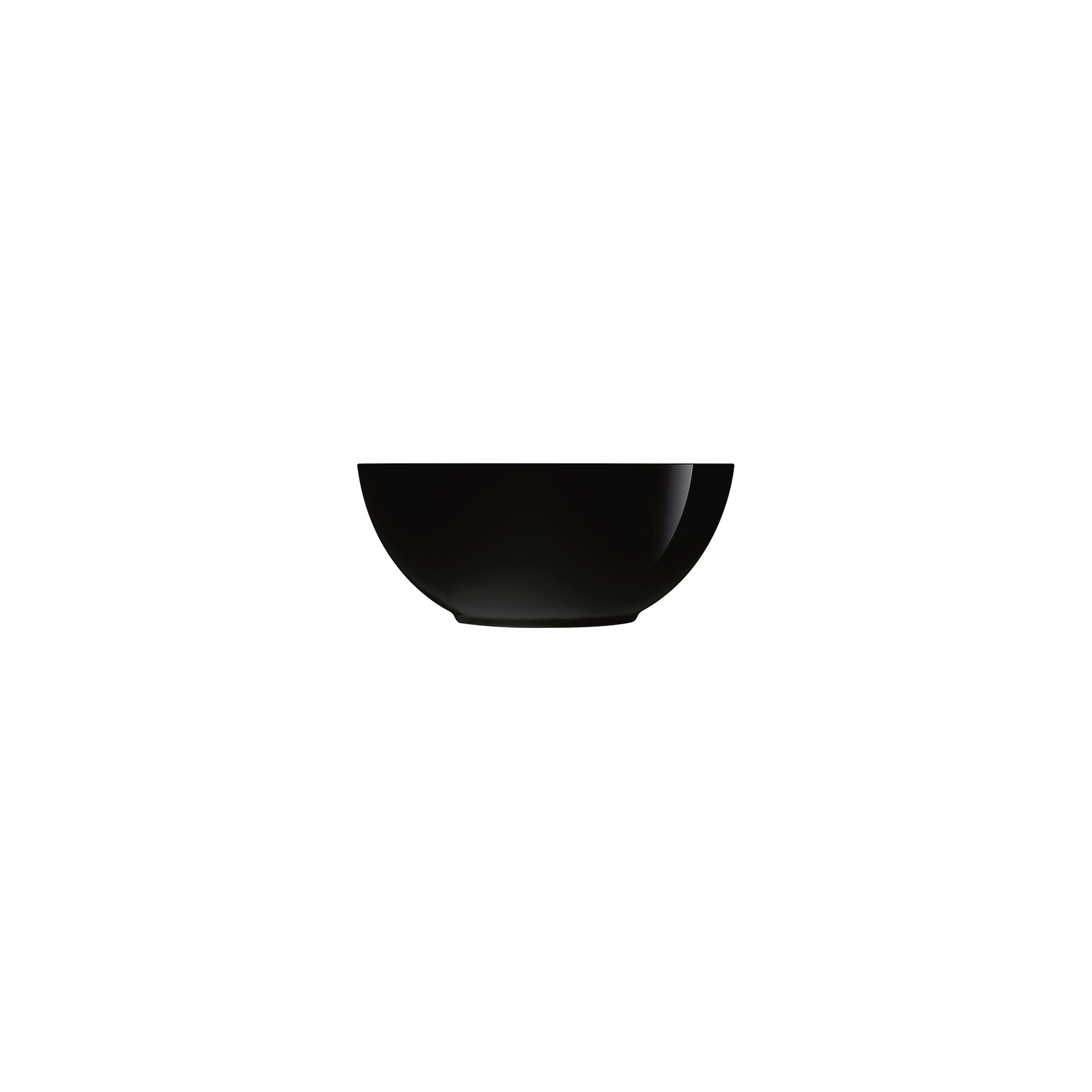 Schale 125 mm / 0,40 l schwarz