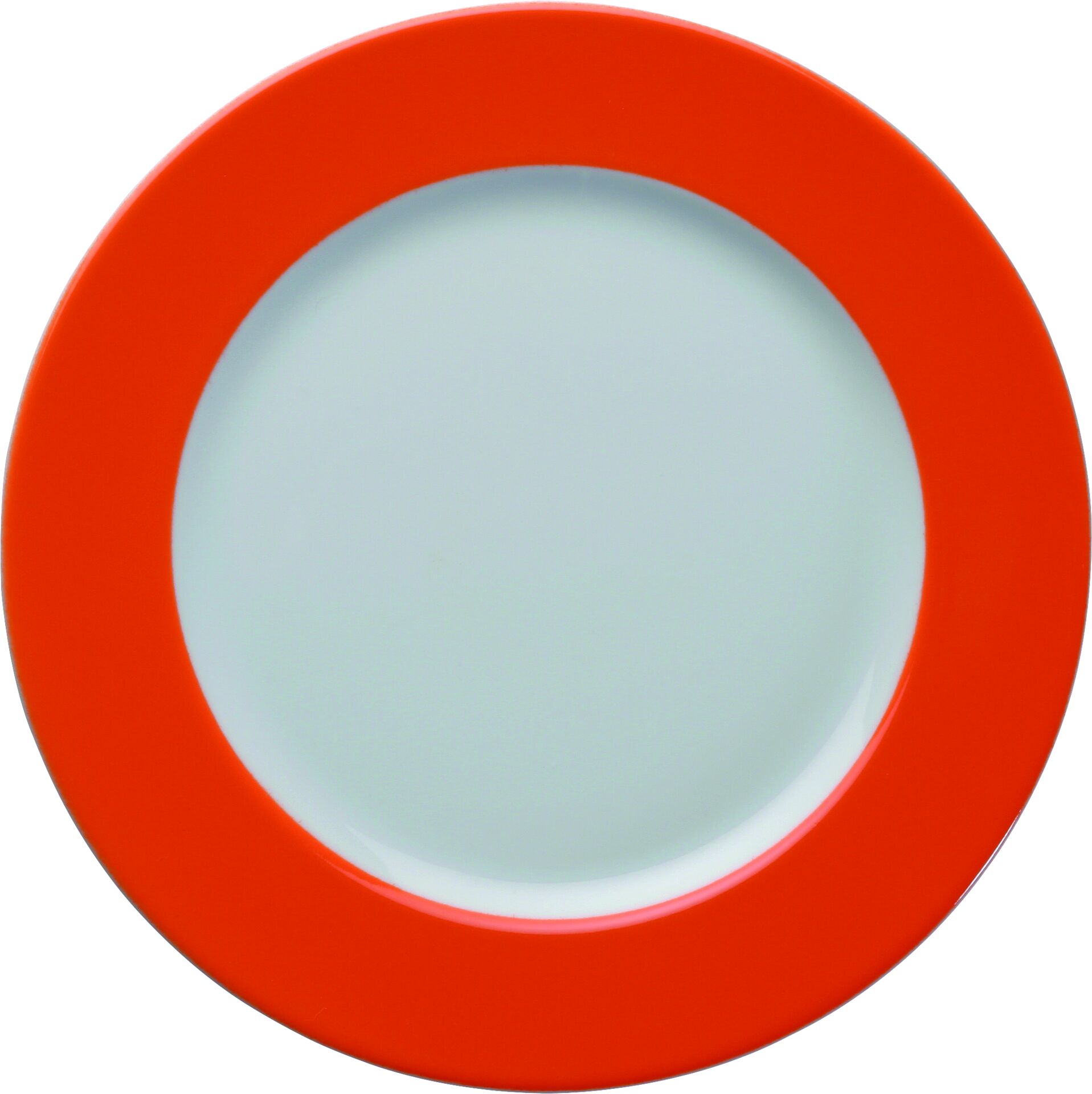 Teller flach "Barista" 26 cm orange