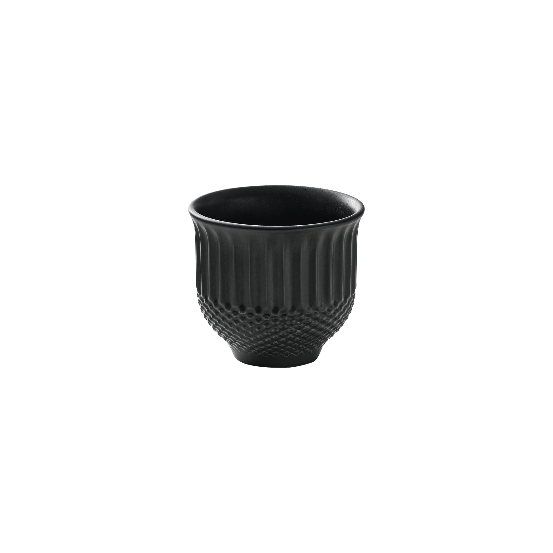 Becher Relief 90 mm / 0,30 l coal Pine