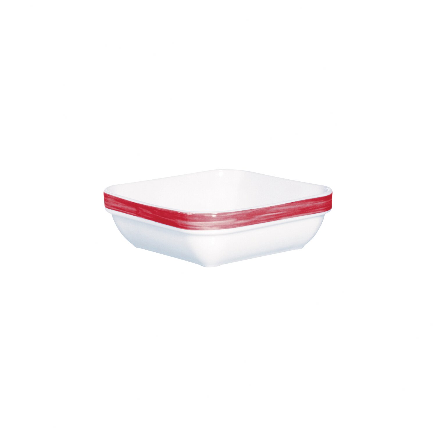 Stapelschale 115 x 115 mm / 0,22 l rot