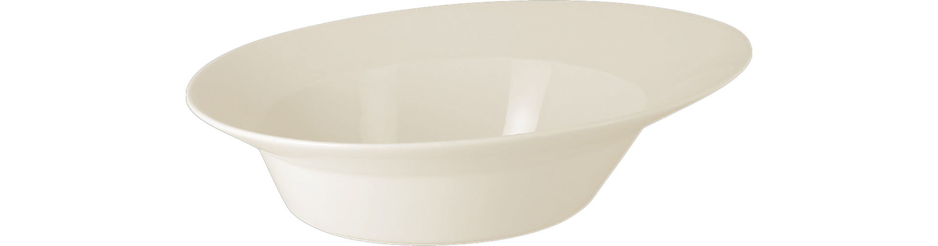 Schale oval 260 x 203 x 78 mm crème