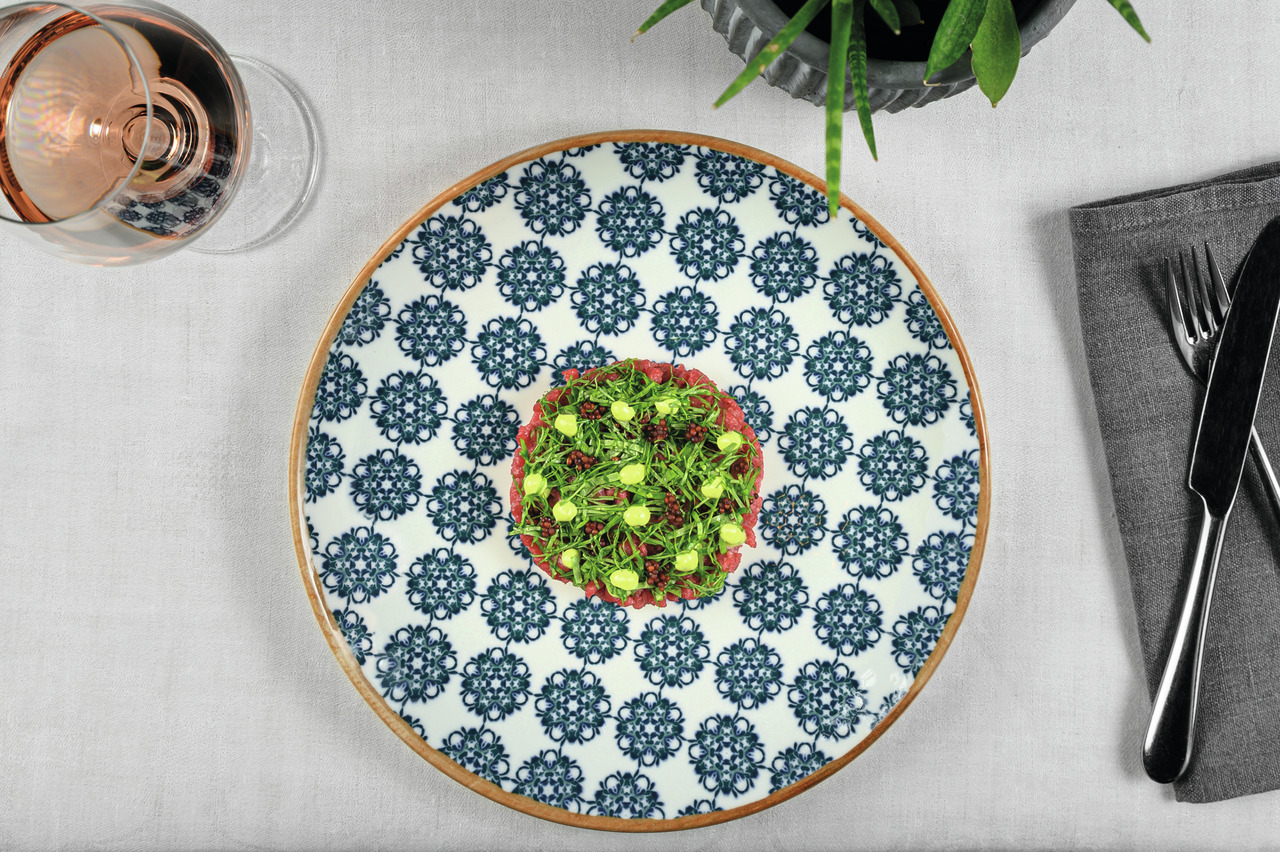 Teller flach Gourmet 270 mm Lotus