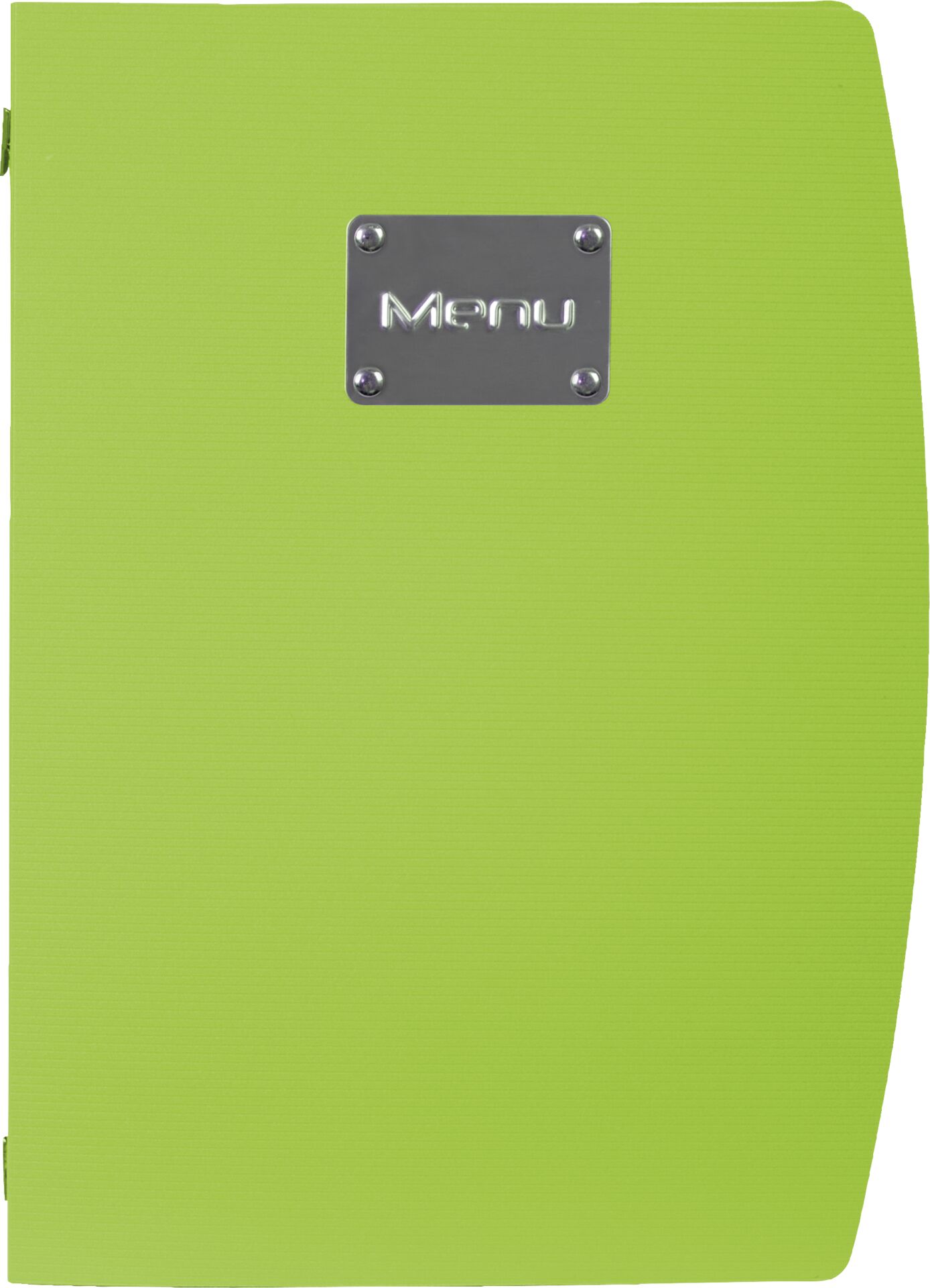 Menükarte "Beach" A4 limone