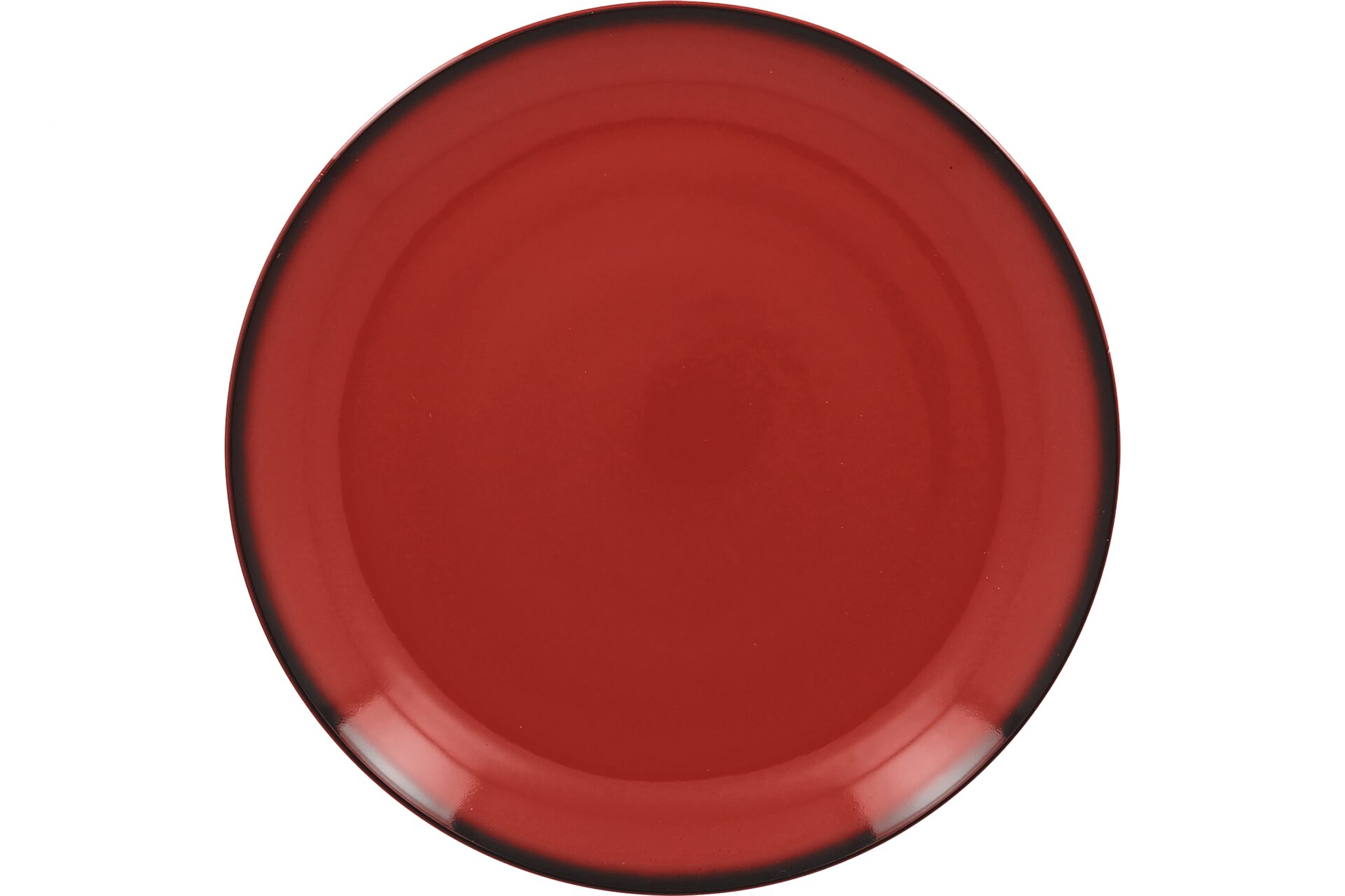Coupteller flach 240 mm rot Lea