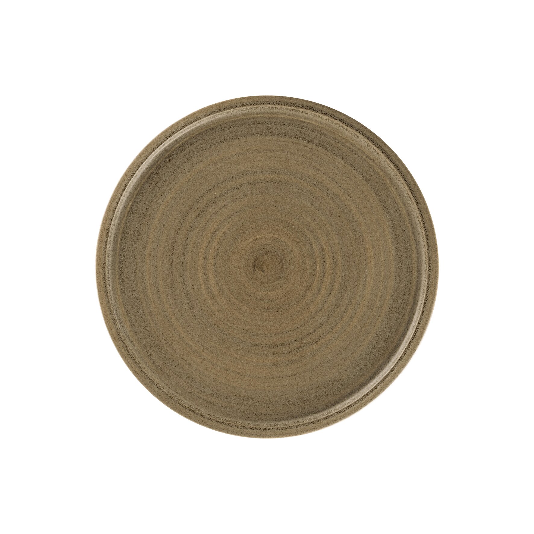 Coupteller flach 275 mm dark brown Ease Selva