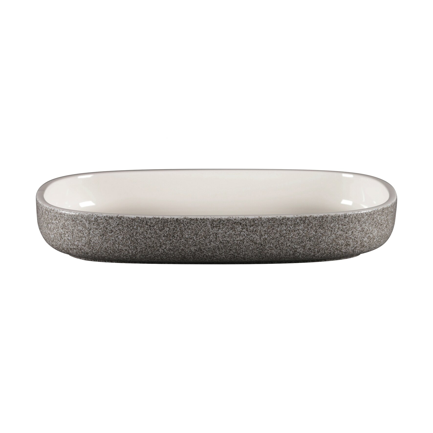 Platte oval tief 300 x 204 mm / 1,50 l dual grey Ease Dual Grey
