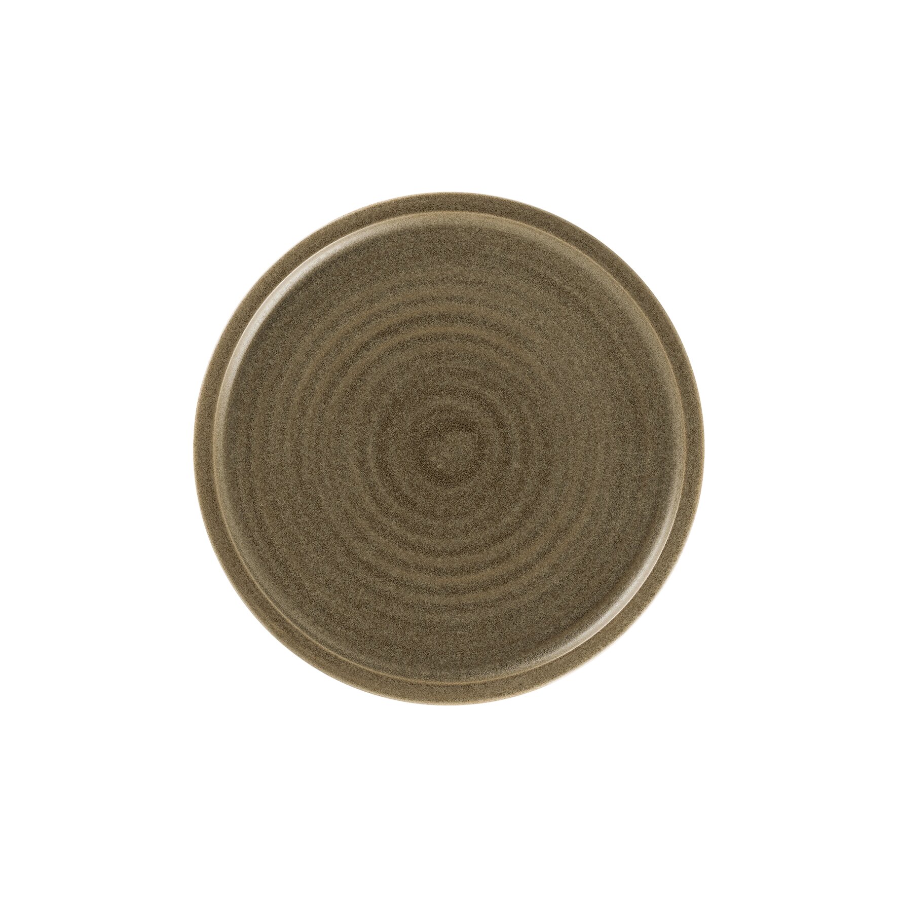 Coupteller flach 204 mm dark brown Ease Selva