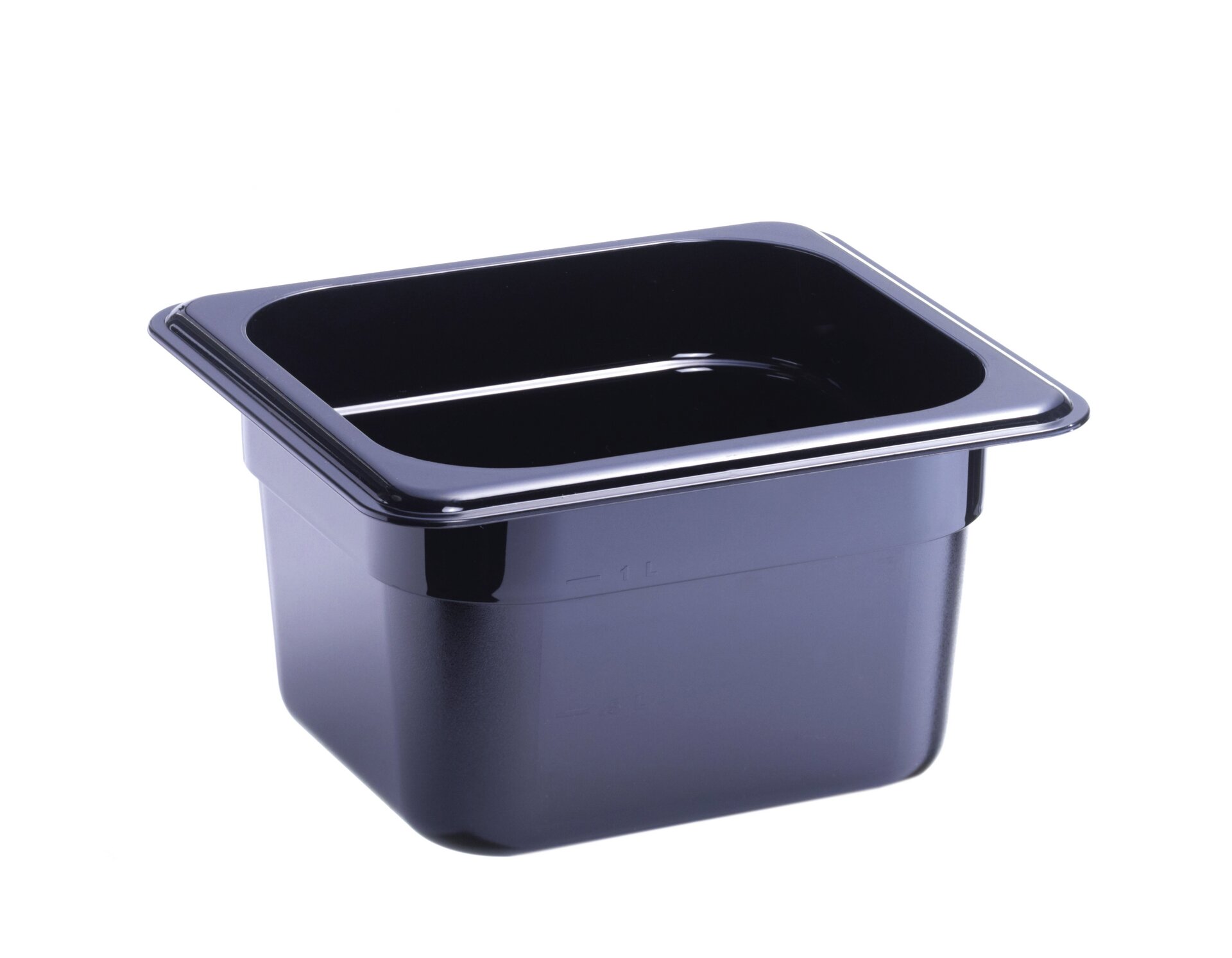 GN-Behälter GN 1/6 176 x 162 x 100 mm Polycarbonat schwarz