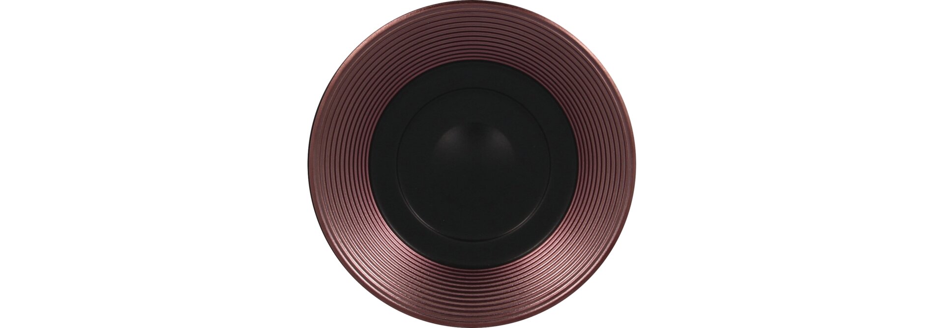 Untertasse 150 mm schwarz / bronze für EVCU20