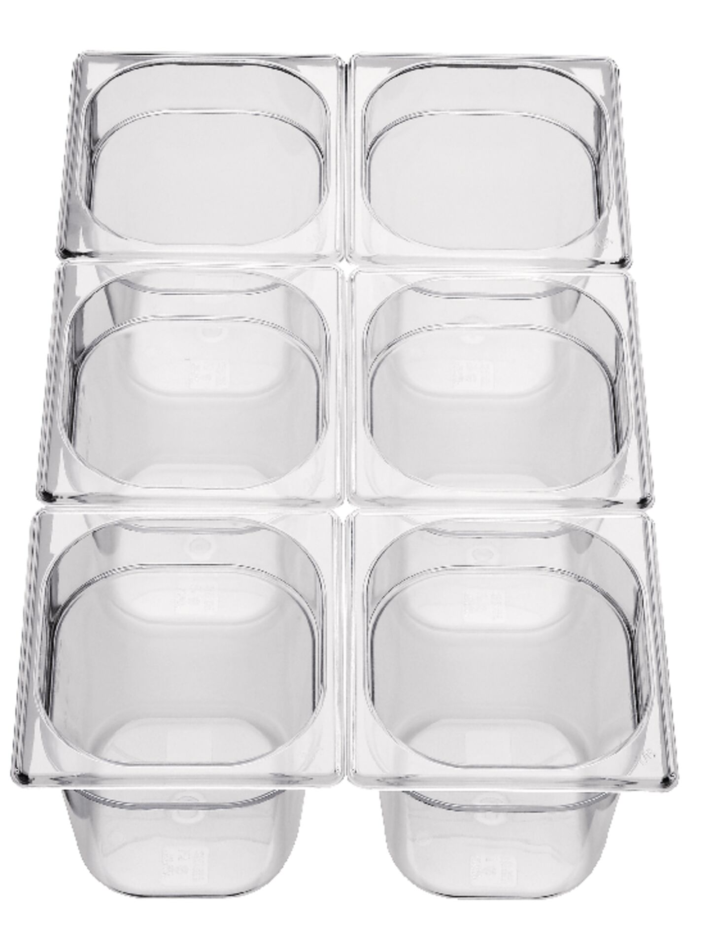 GN-Behälter 1/6 Polycarbonat 150 mm tief