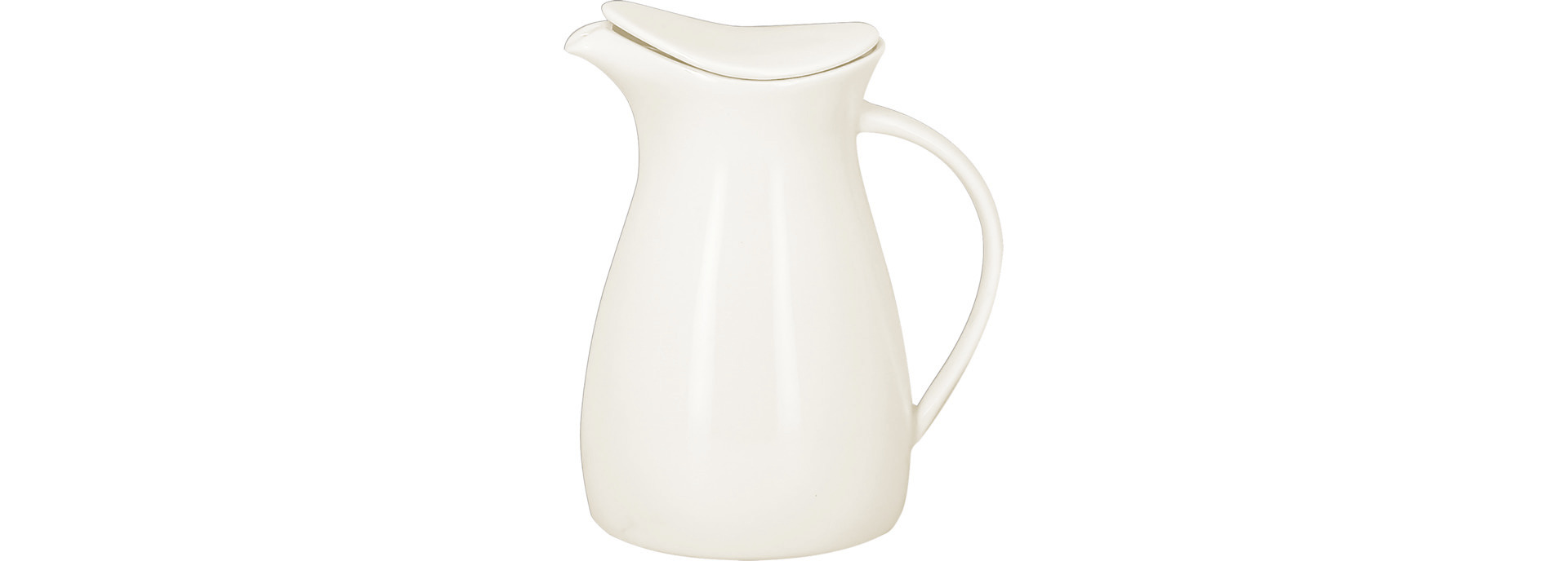 Kaffeekanne mit Deckel swirls 150 x 80 mm / 0,35 l plain-white Kaffeekanne mit Deckel swirls 150 x 80 mm / 0,35 l plain-white