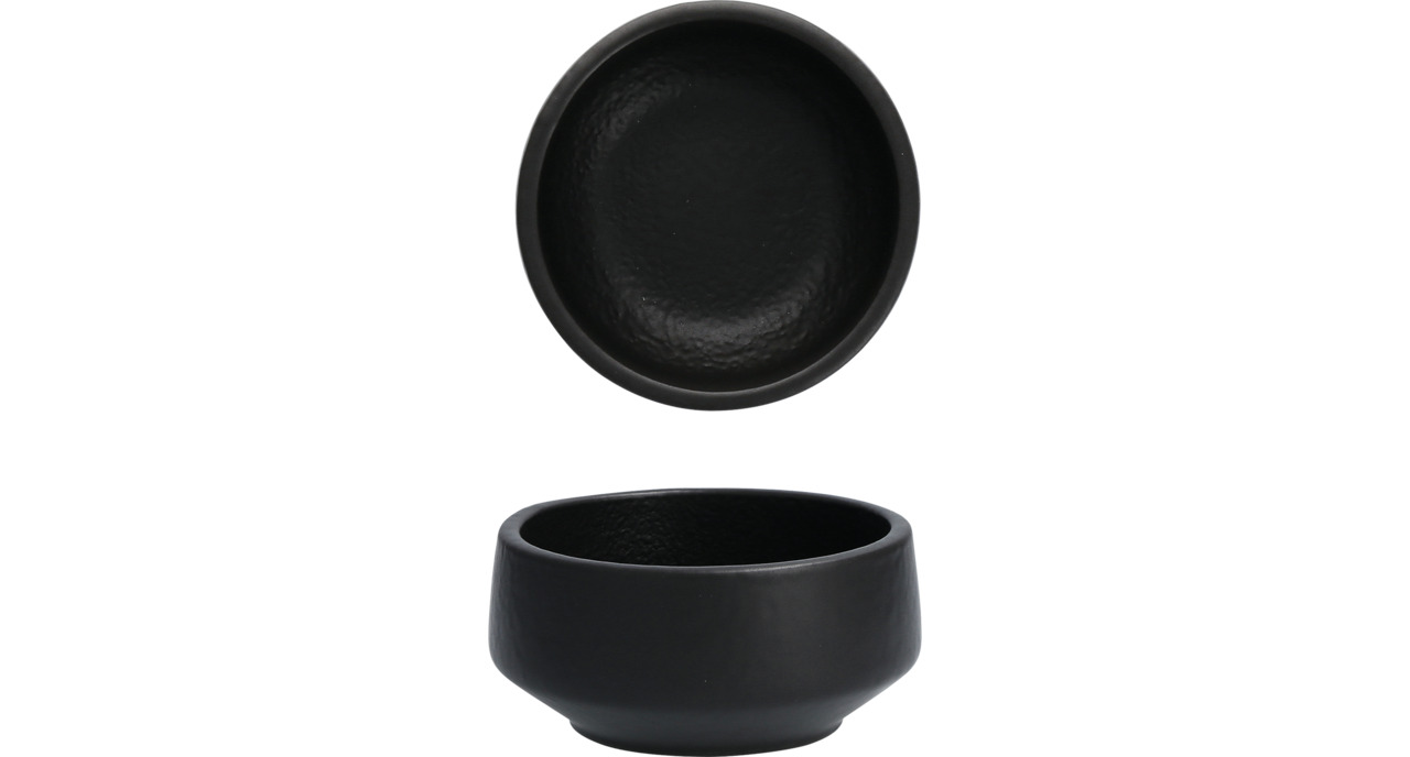 Bowl 123 mm / 0,39 l schwarz Nature Dark
