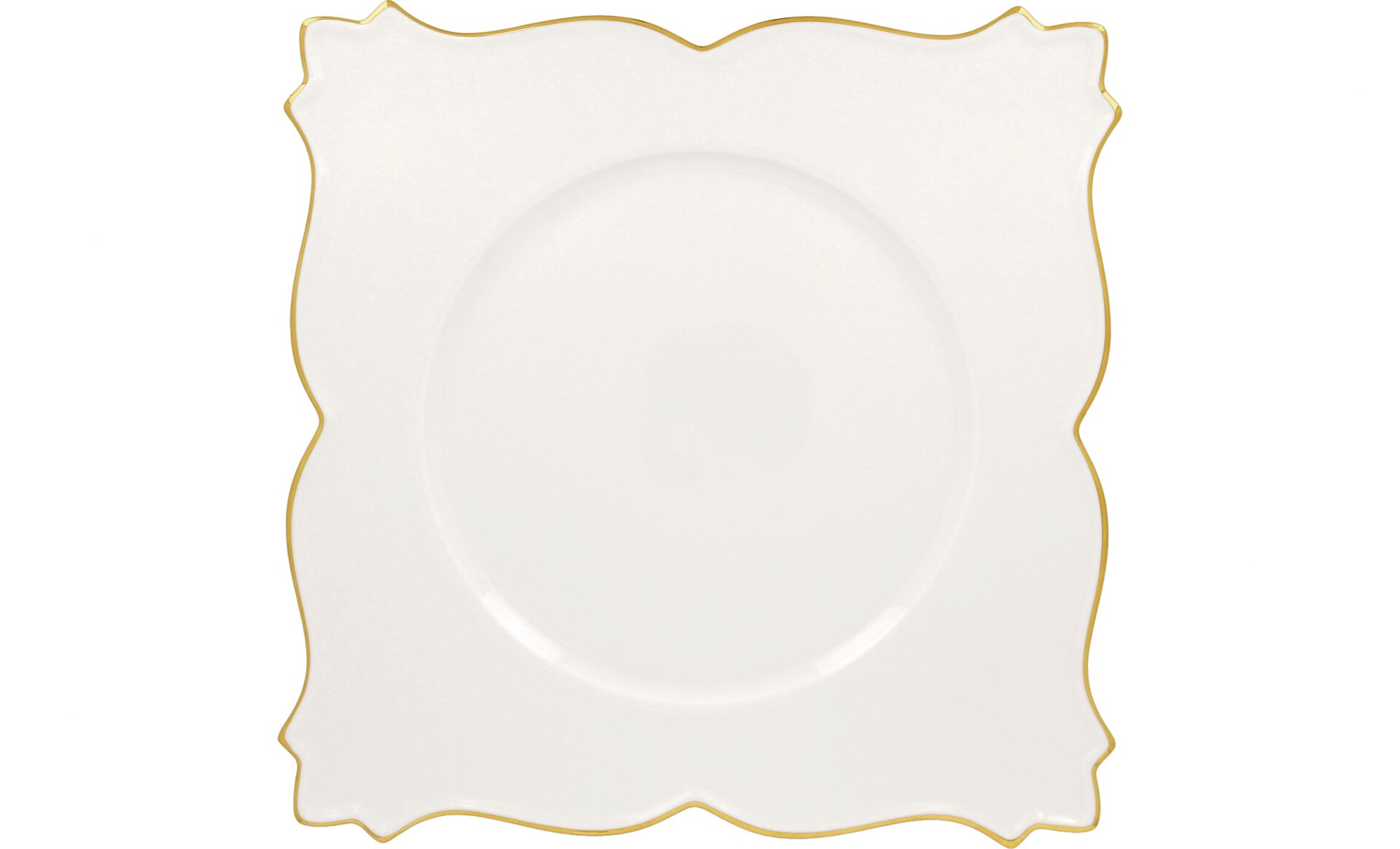 Teller quadratisch King 260 x 260 mm crème Pure Ultra