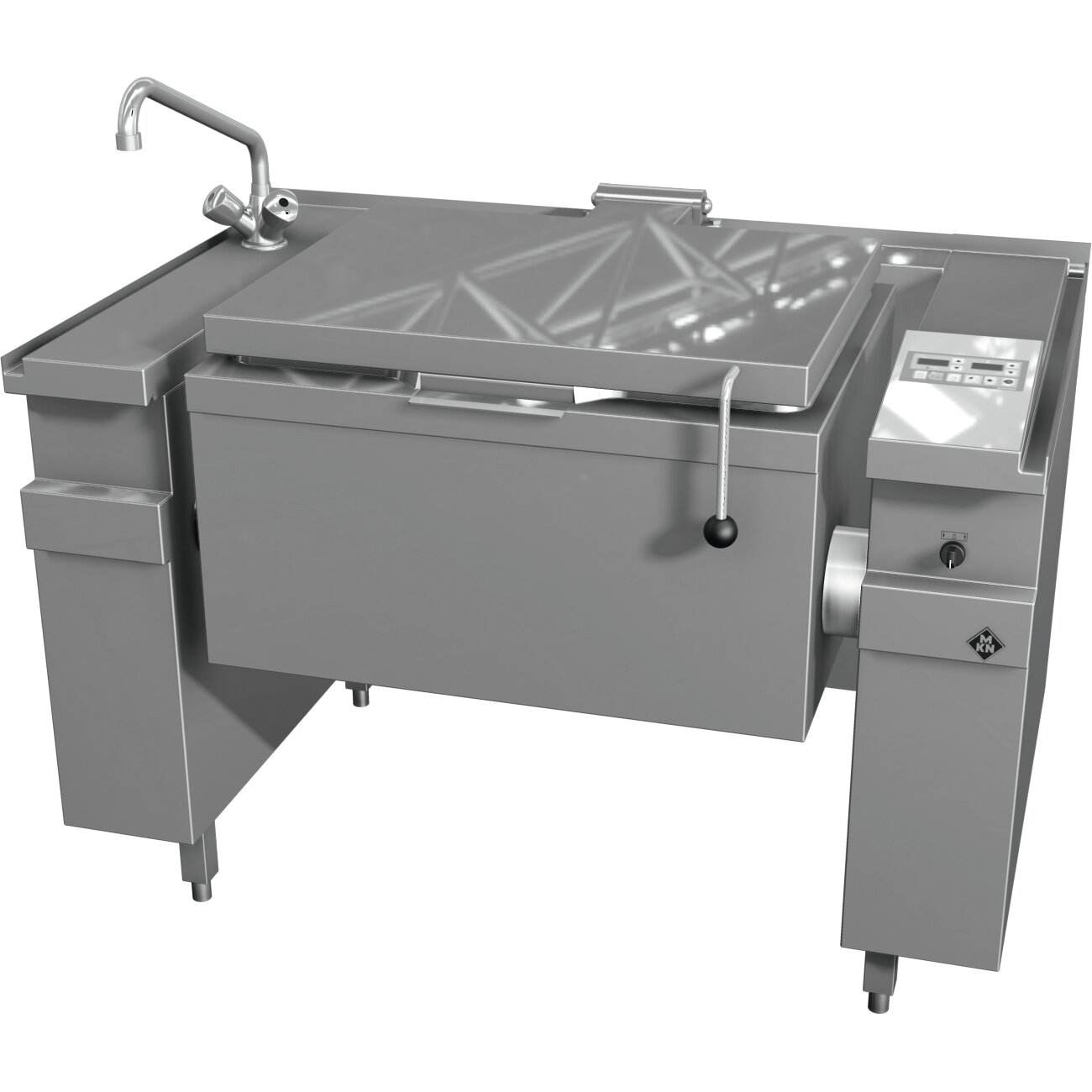 Elektro-Kipp-Braisière Magnum 65,00 l Motorkippung GN 2/1 / 210 mm tief