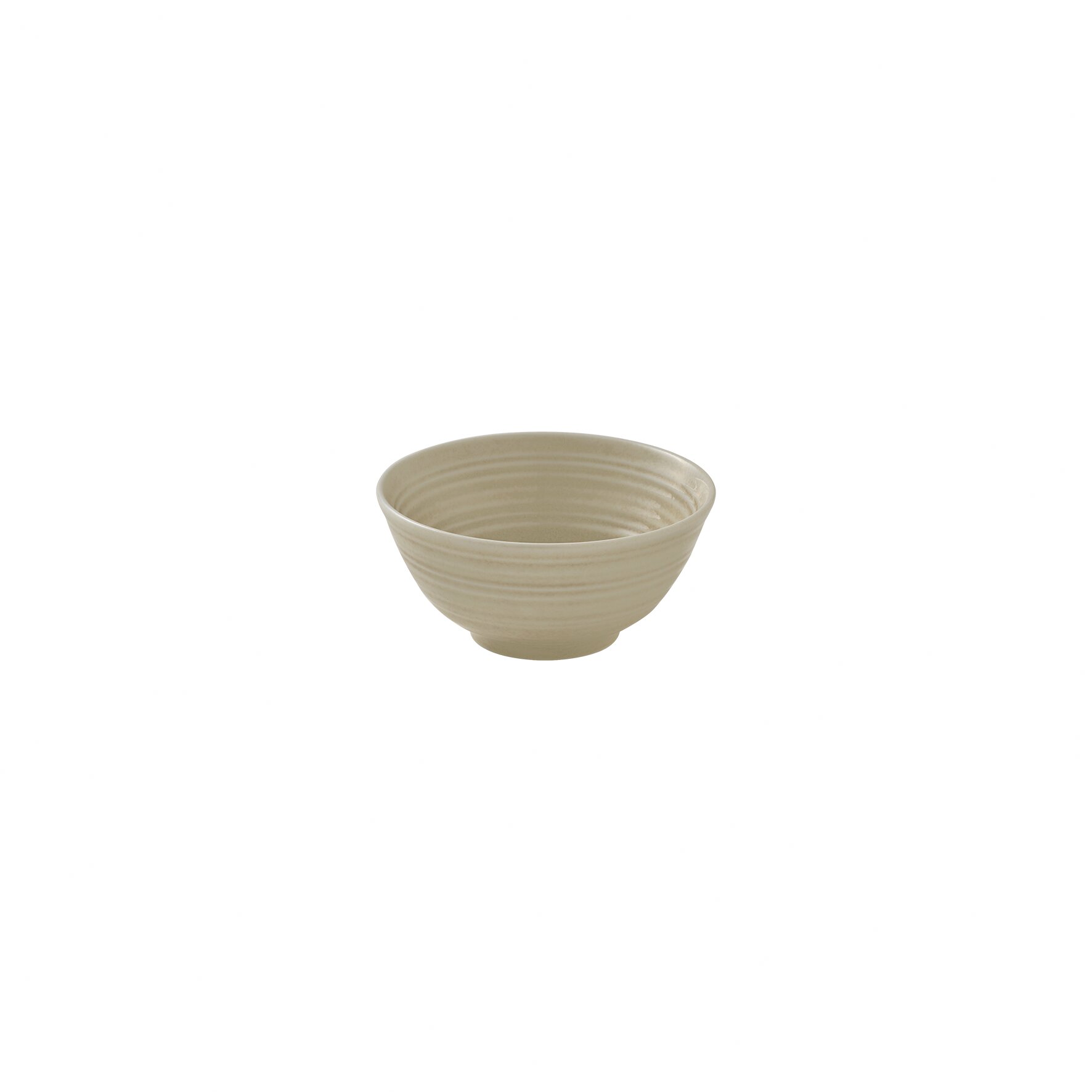 Schale rund Struktur 130 mm / 0,39 l sand Country House