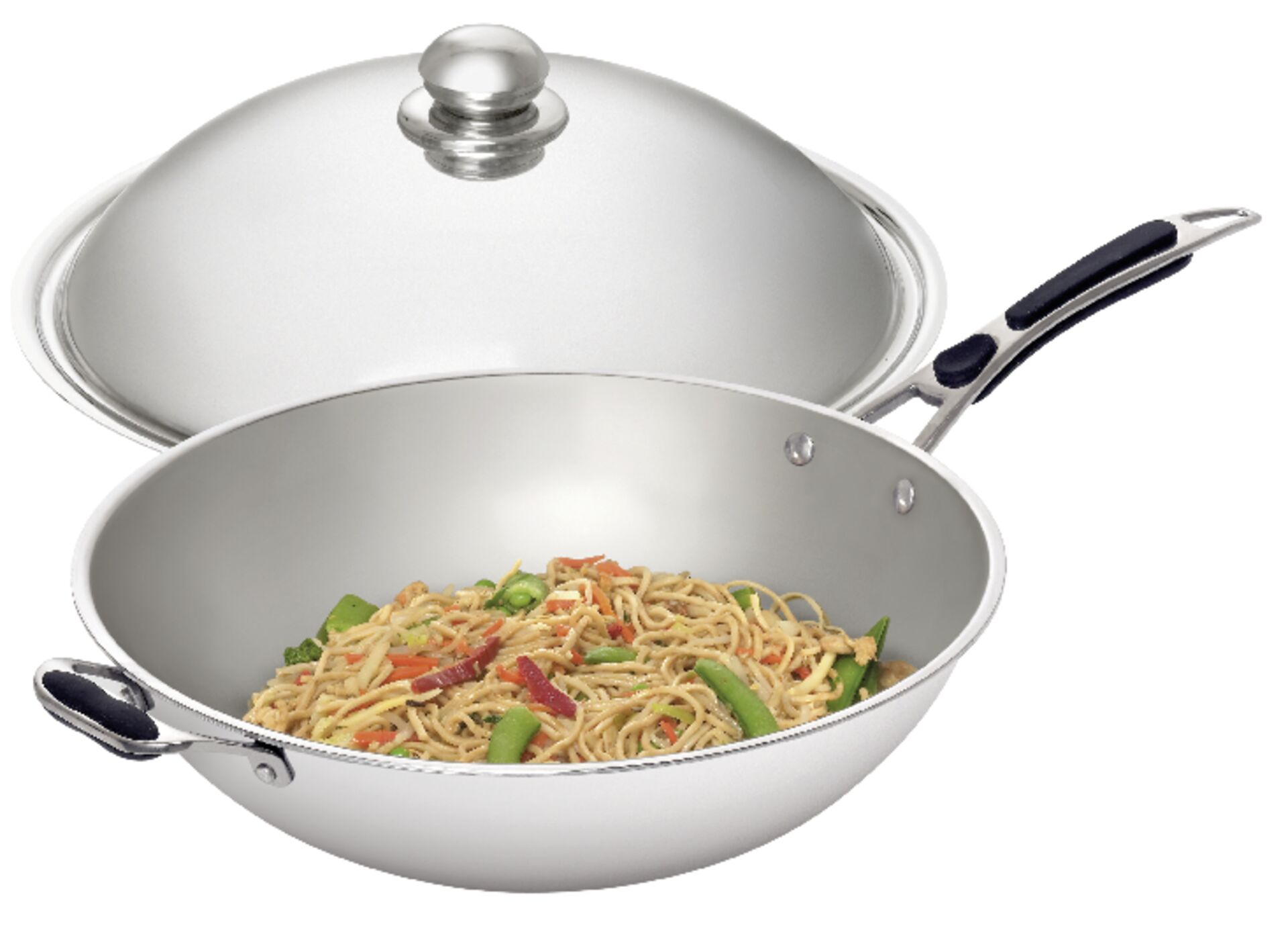 Wok mit Deckel