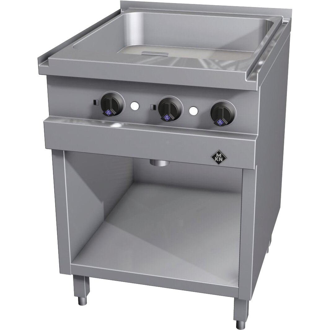 Elektro-Griddlepfanne 26,00 l /  1 Supra / Bratfläche 500 x 540 x 100 mm