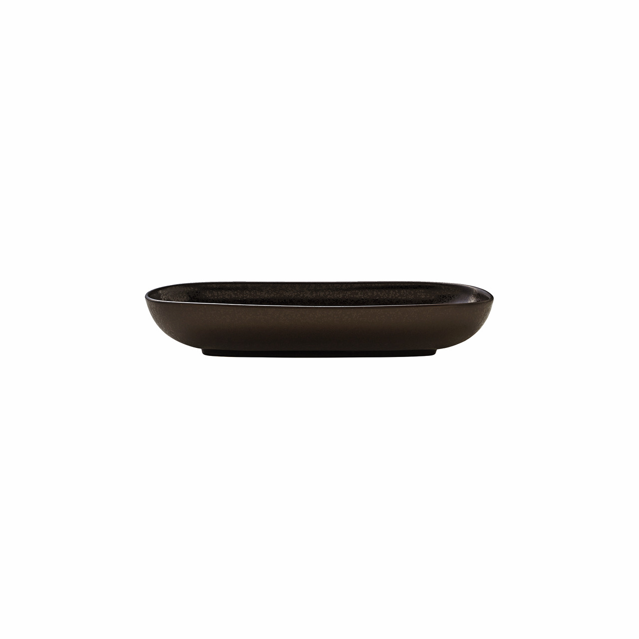 Coupe-Platte tief 170 x 110 mm braun Nivo Mokka