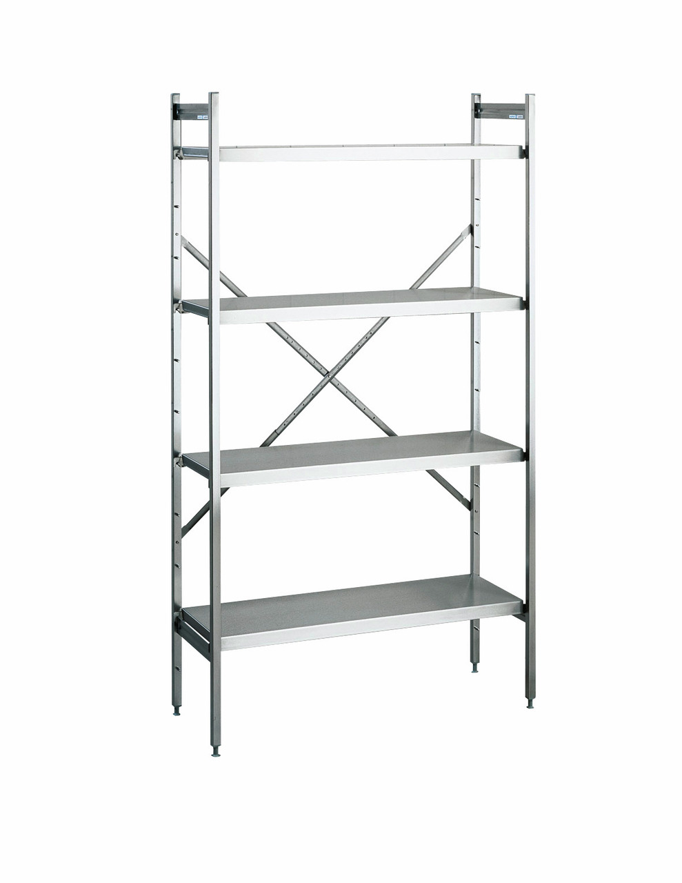 Edelstahl-Regale 1000 x 500 x 1800 mm