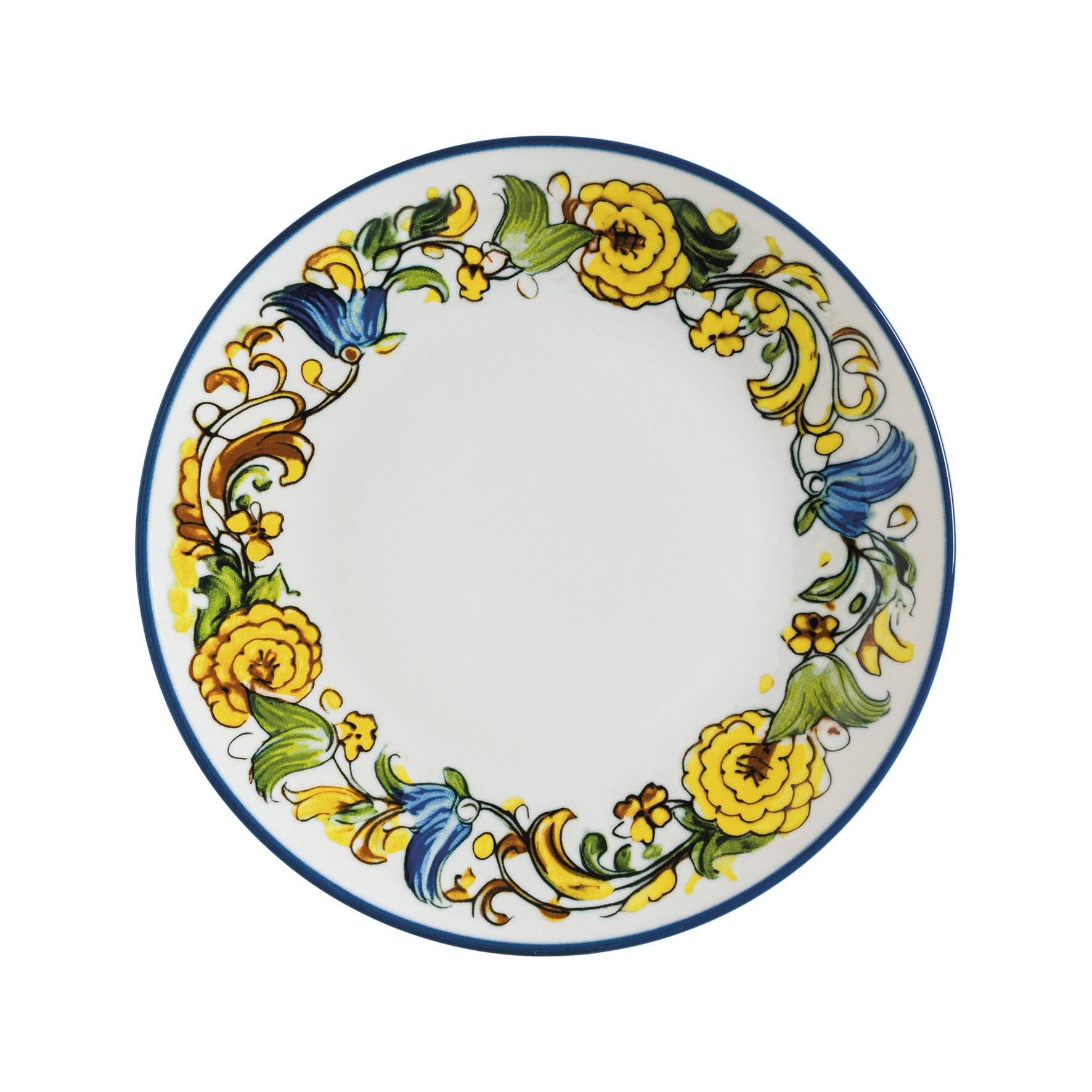 Teller flach Gourmet 270 mm mehrfarbig Albufera Mid White