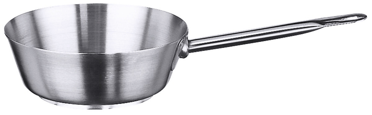 Sauteuse 1,20 l / 180 mm mit Rohrgriff matt poliert