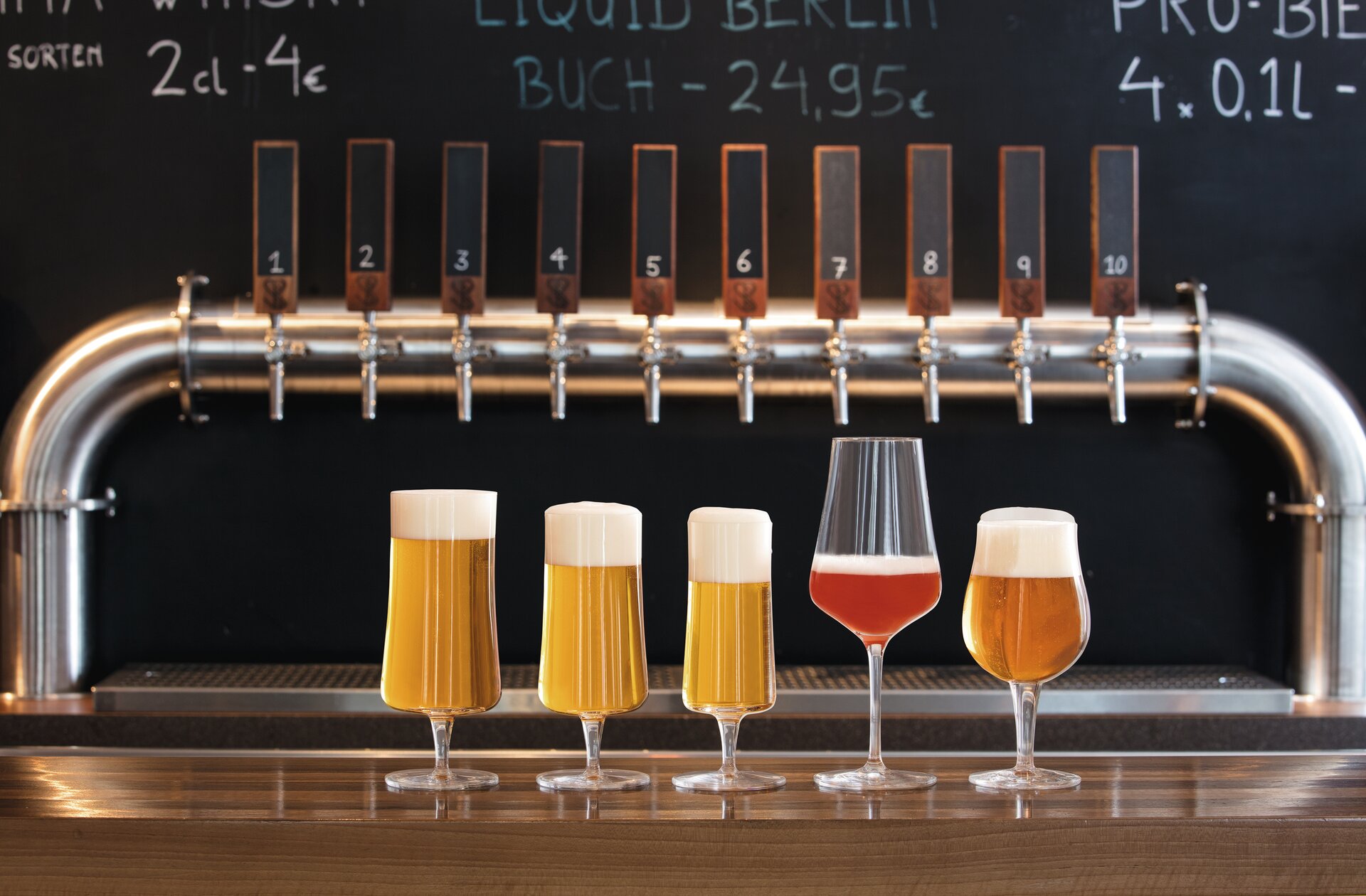 Pilsglas 76 mm / 0,41 l 0,30 /-/  mit Moussierpunkt
