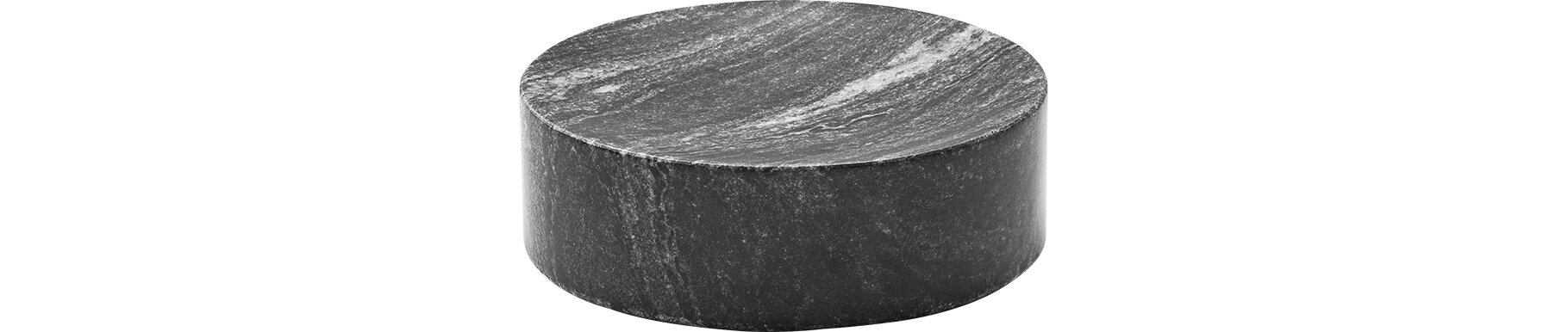 Marmor-Plateau 129 mm / 0,07 l schwarz Spotlights