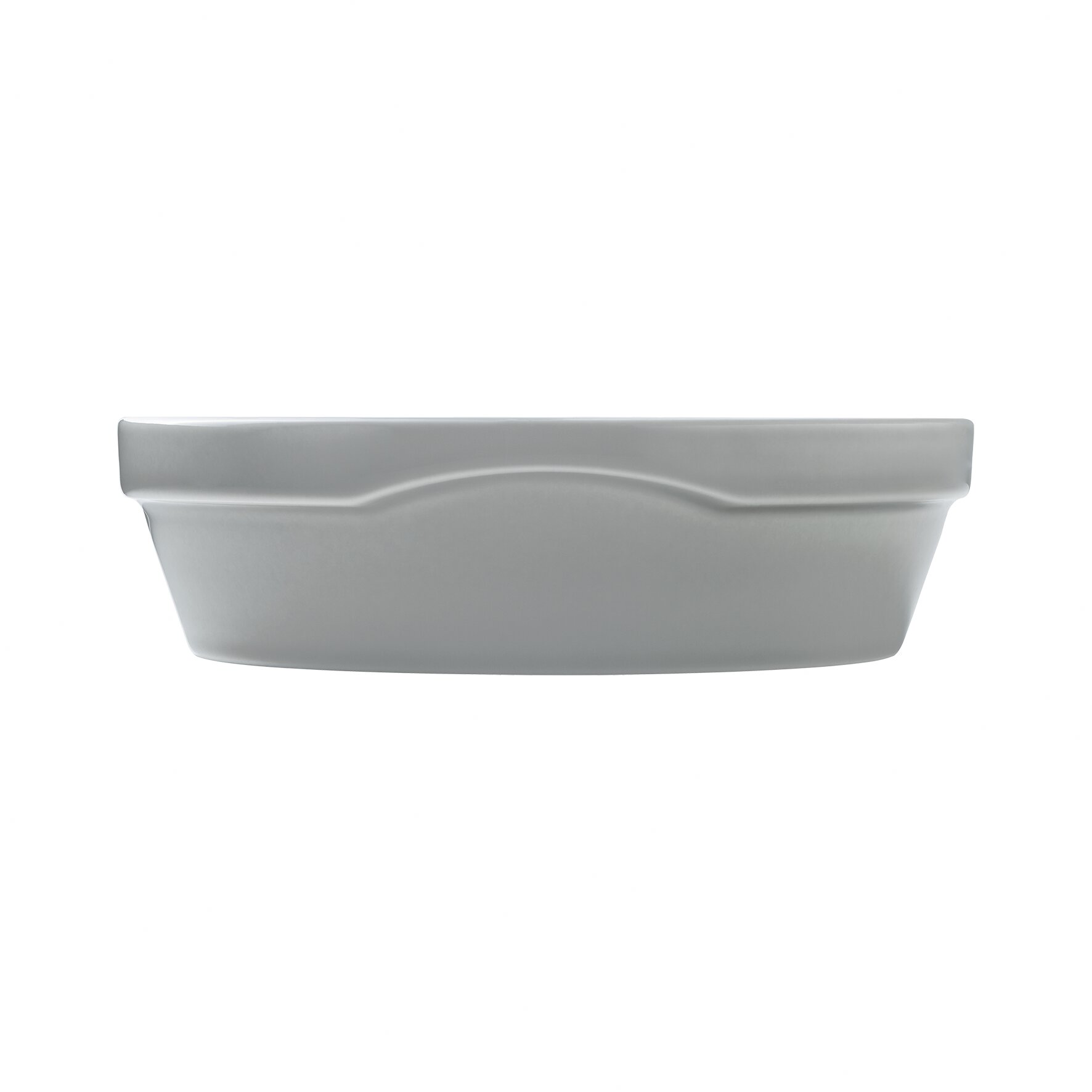 Eintopfschüssel rund planer Boden / stapelbar 194 mm / 1,10 l grau Airflow Essenta