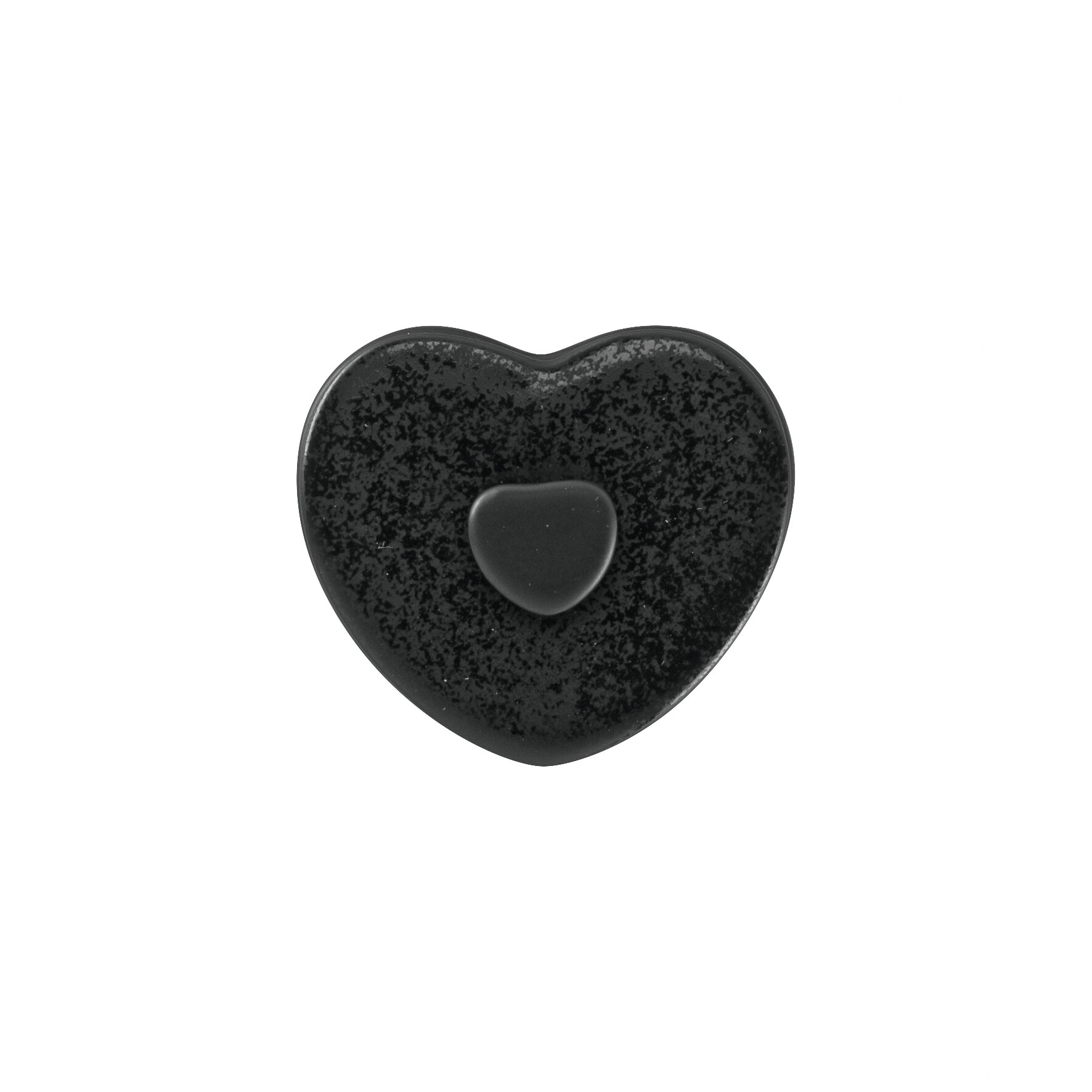 Deckel für Zuckerdose 80 x 73 x 28 mm schwarz Cliché