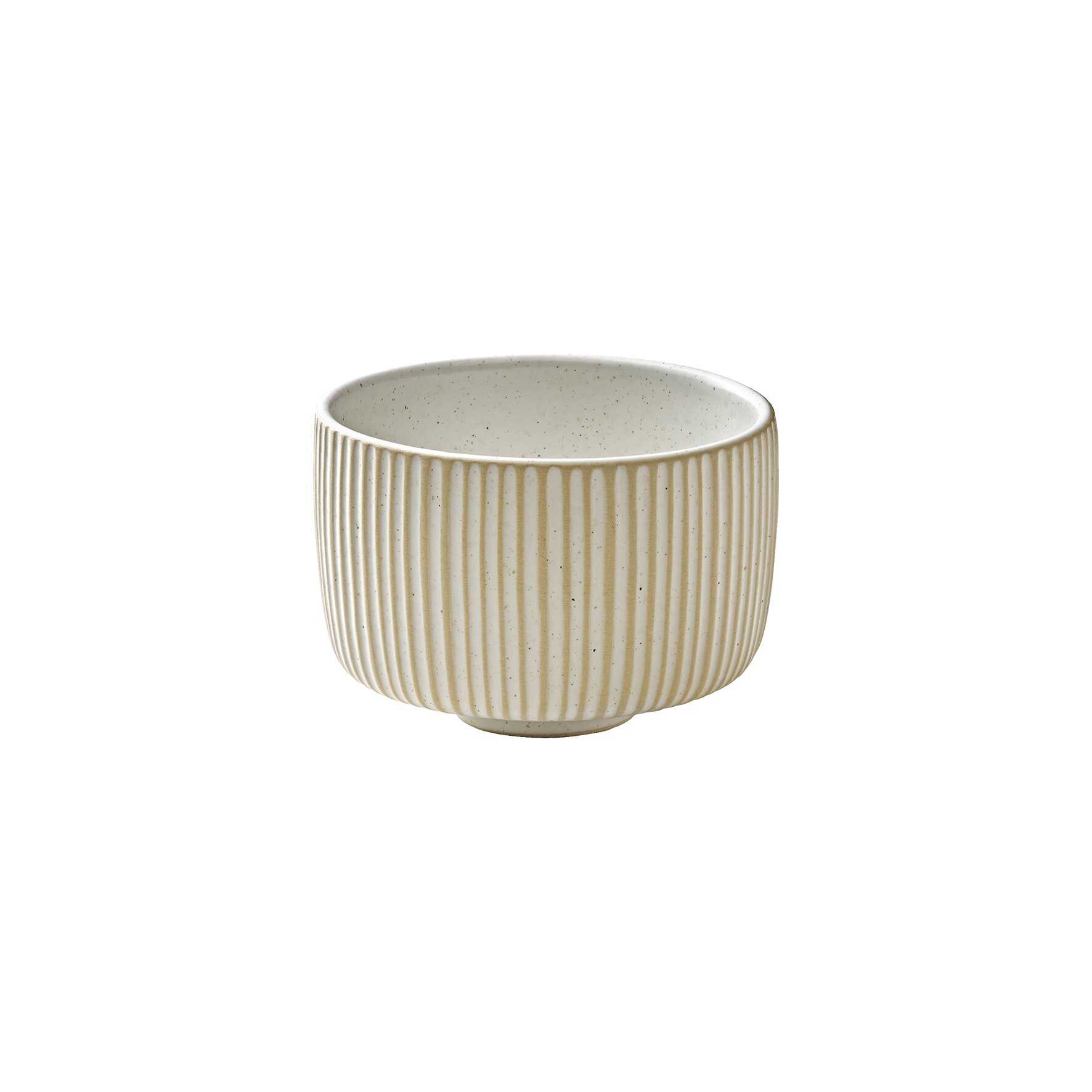 Becher nieder Relief 97 mm / 0,30 l weiß Nara weiß