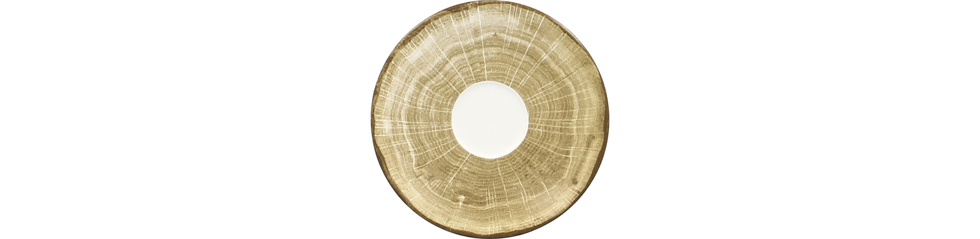 Espresso-Untertasse 130 mm moss-green für Espressotasse CLCU09 Woodart